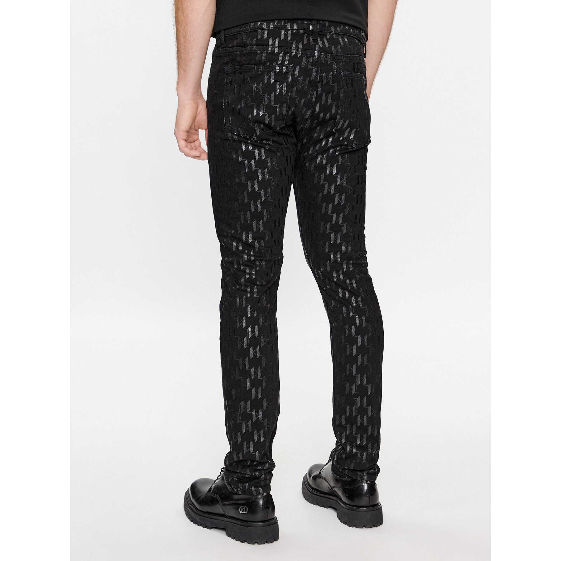 KARL LAGERFELD Дънки 265801 534859 Черен Slim Fit - Pepit.bg