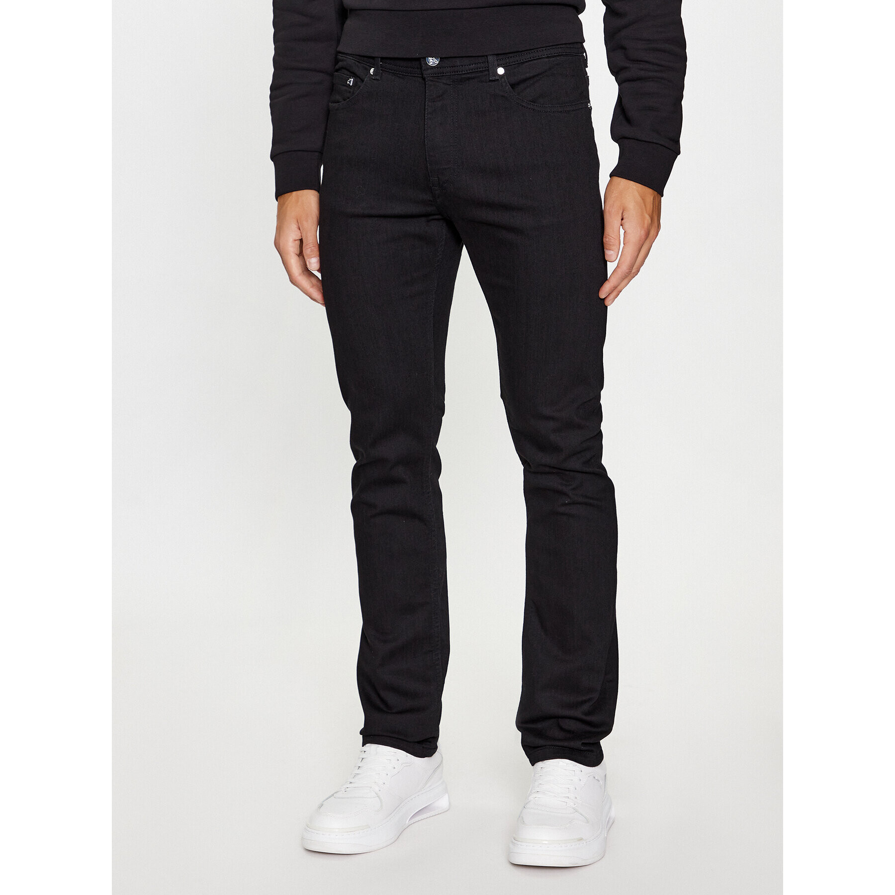 KARL LAGERFELD Дънки 265840 500830 Черен Slim Fit - Pepit.bg