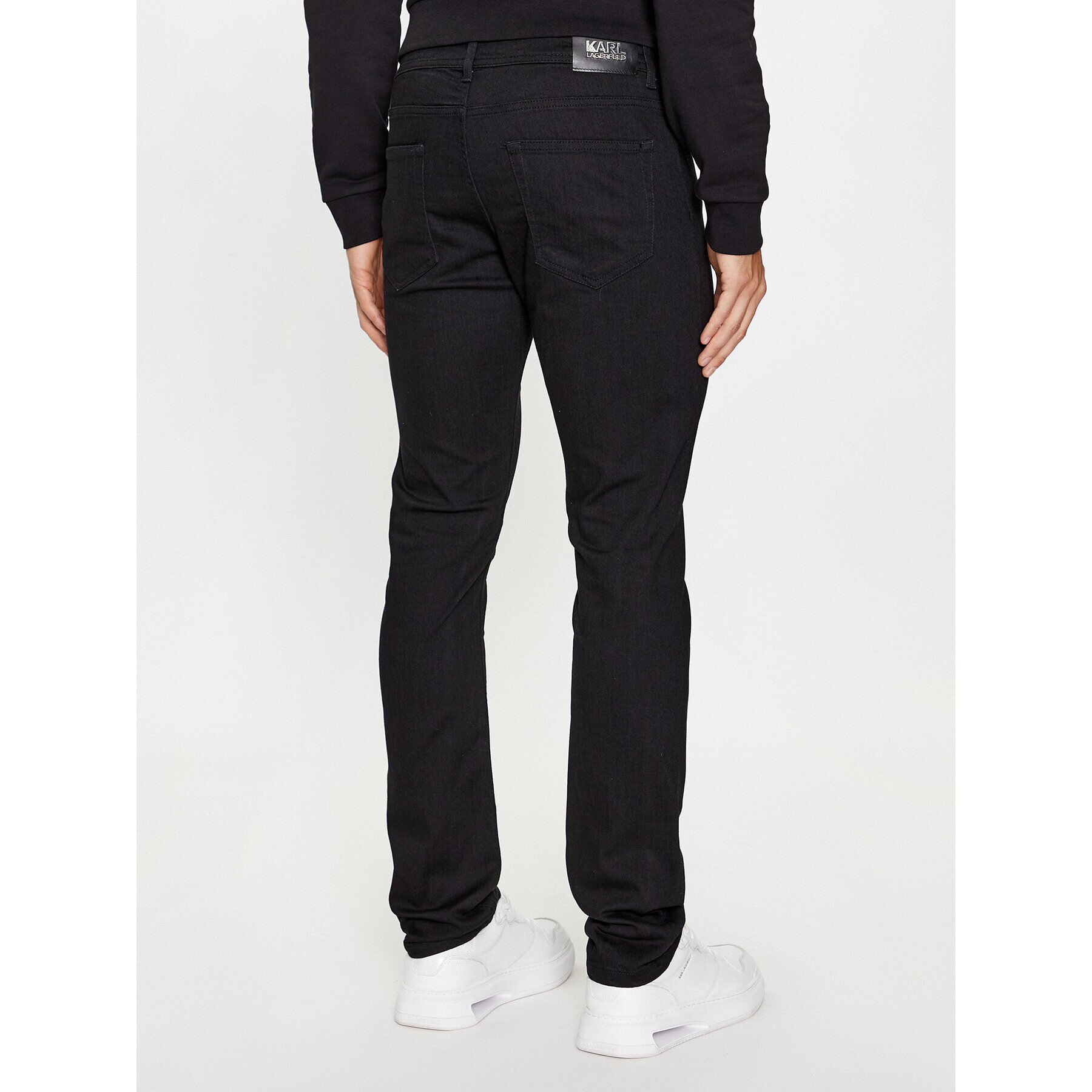 KARL LAGERFELD Дънки 265840 500830 Черен Slim Fit - Pepit.bg