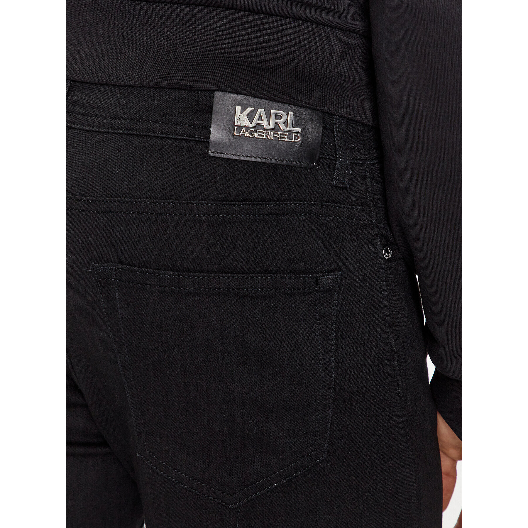 KARL LAGERFELD Дънки 265840 500830 Черен Slim Fit - Pepit.bg