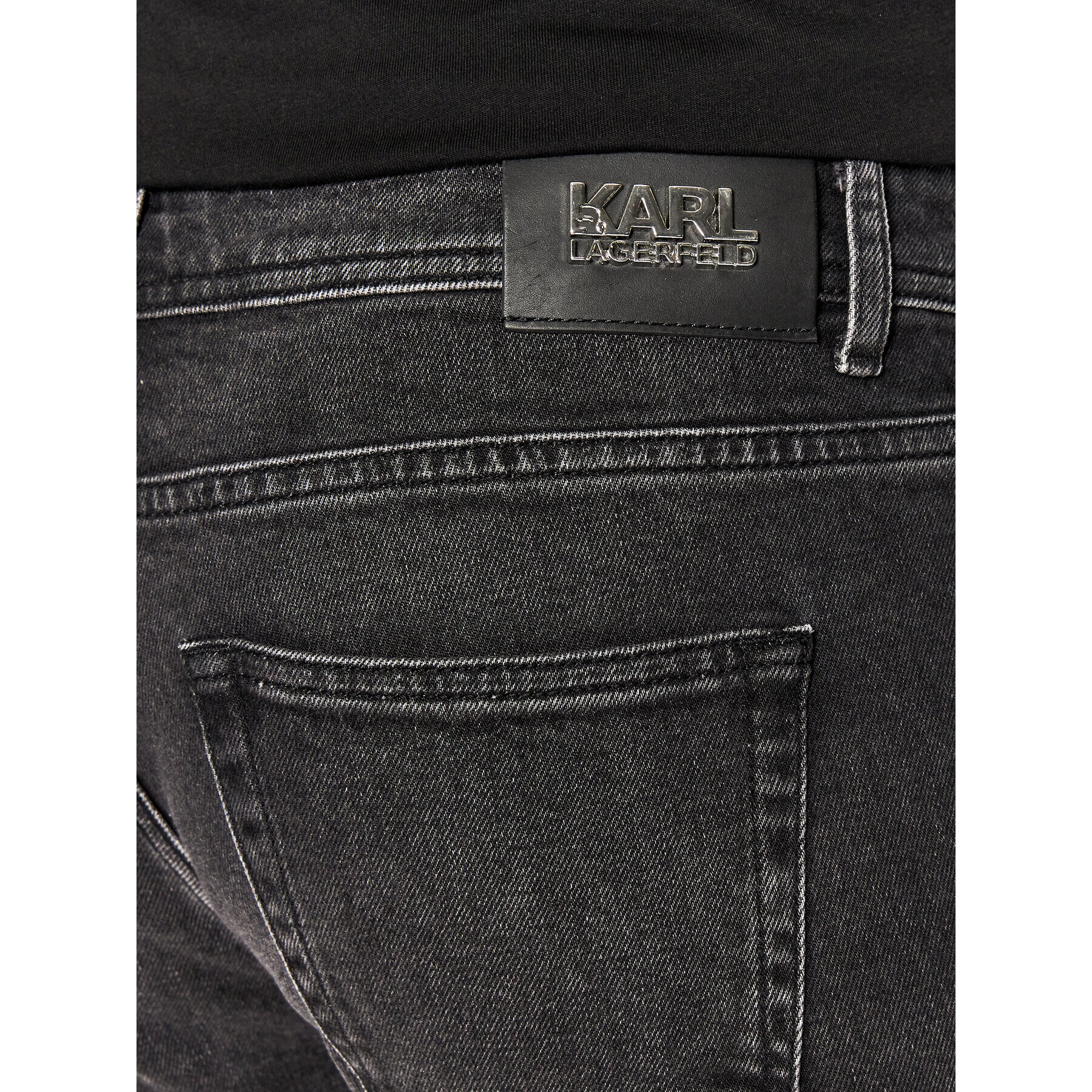 KARL LAGERFELD Дънки 265840 500899 Черен Regular Fit - Pepit.bg