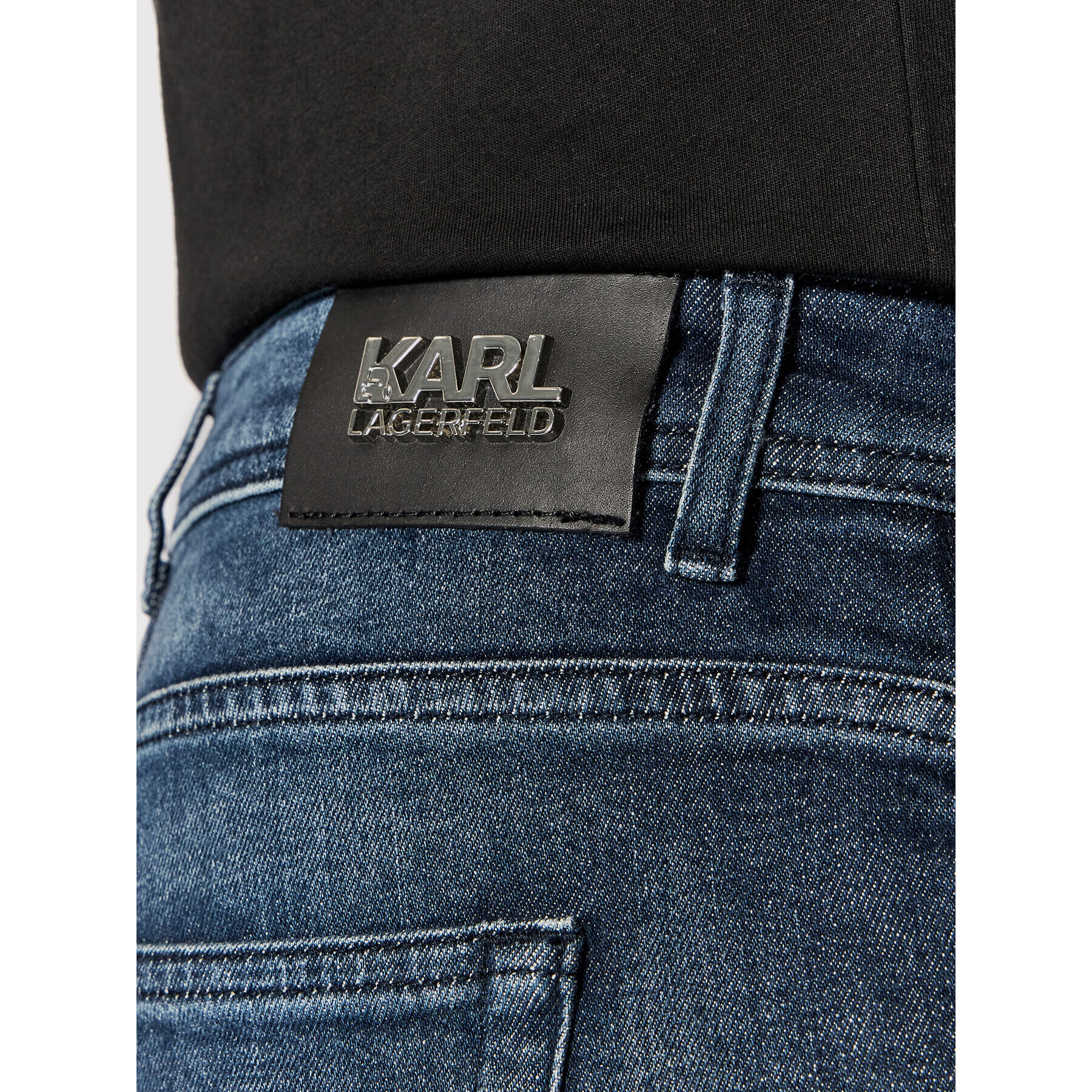 KARL LAGERFELD Дънки 265840 500899 Тъмносин Regular Fit - Pepit.bg