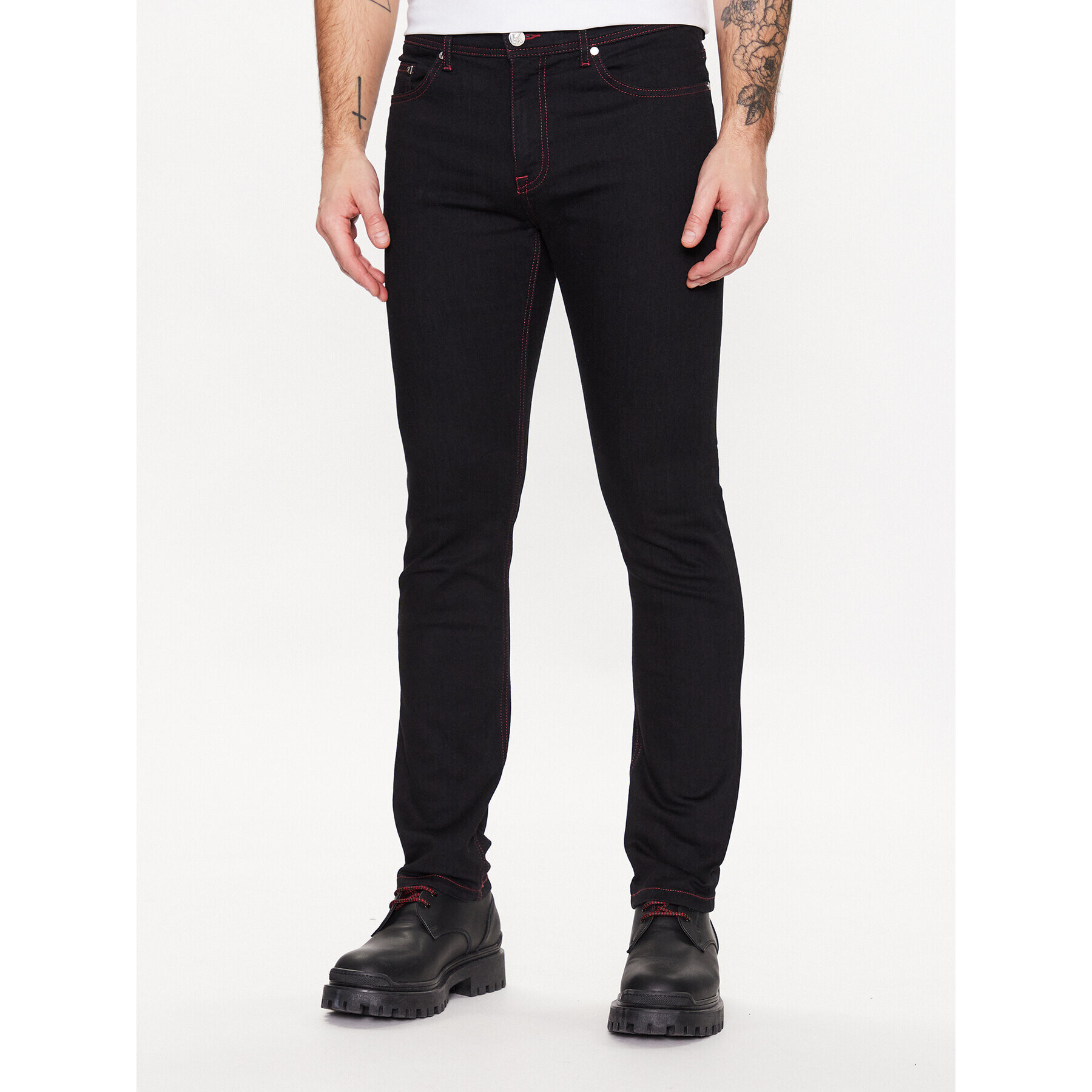 KARL LAGERFELD Дънки 265840 531830 Черен Regular Fit - Pepit.bg