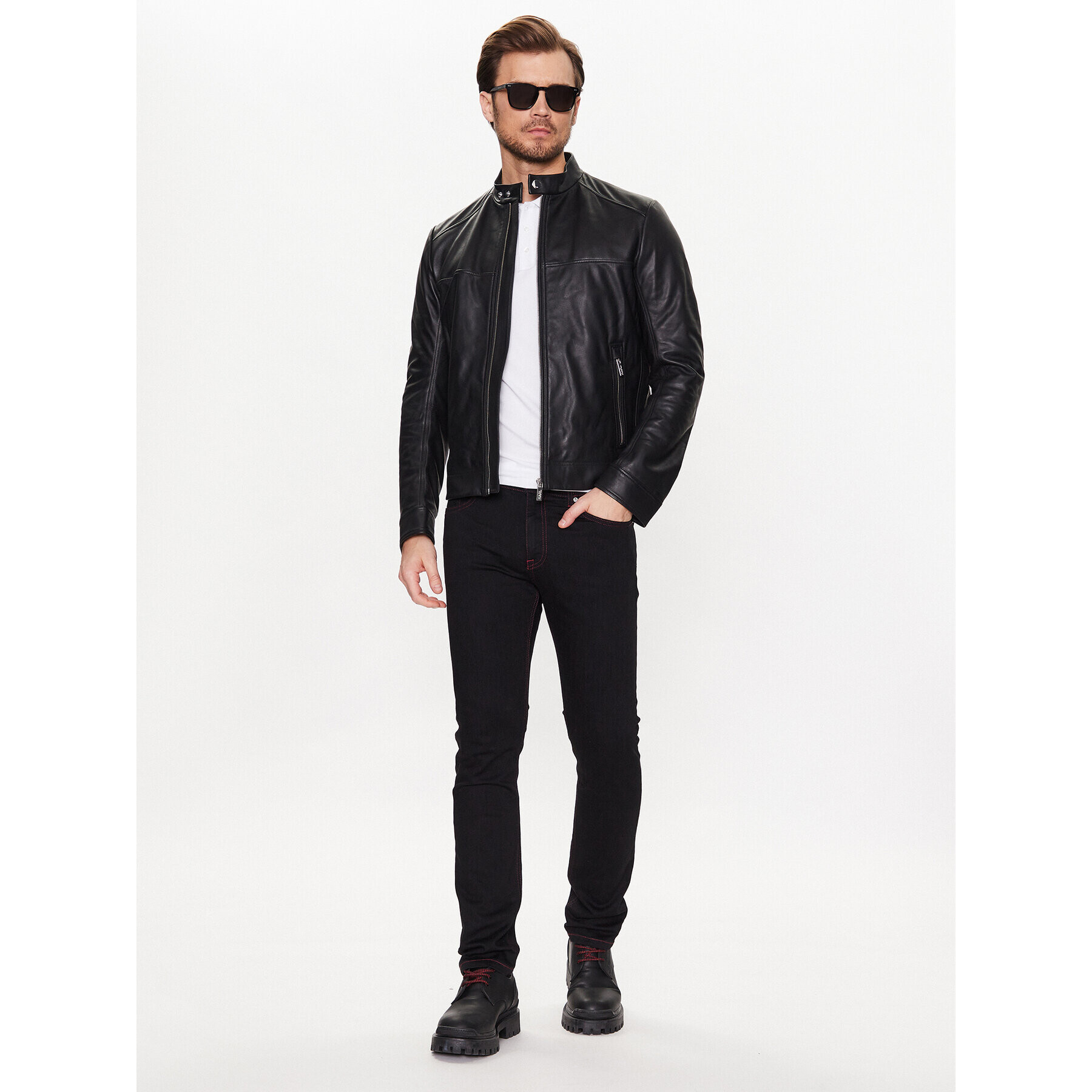 KARL LAGERFELD Дънки 265840 531830 Черен Regular Fit - Pepit.bg