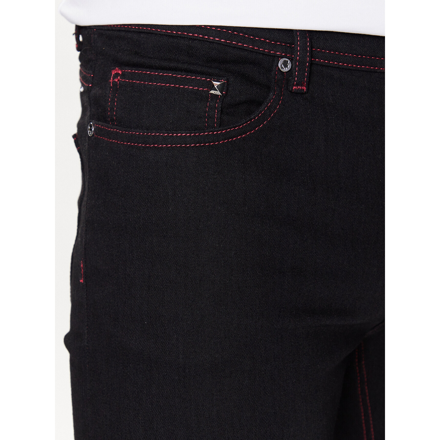 KARL LAGERFELD Дънки 265840 531830 Черен Regular Fit - Pepit.bg