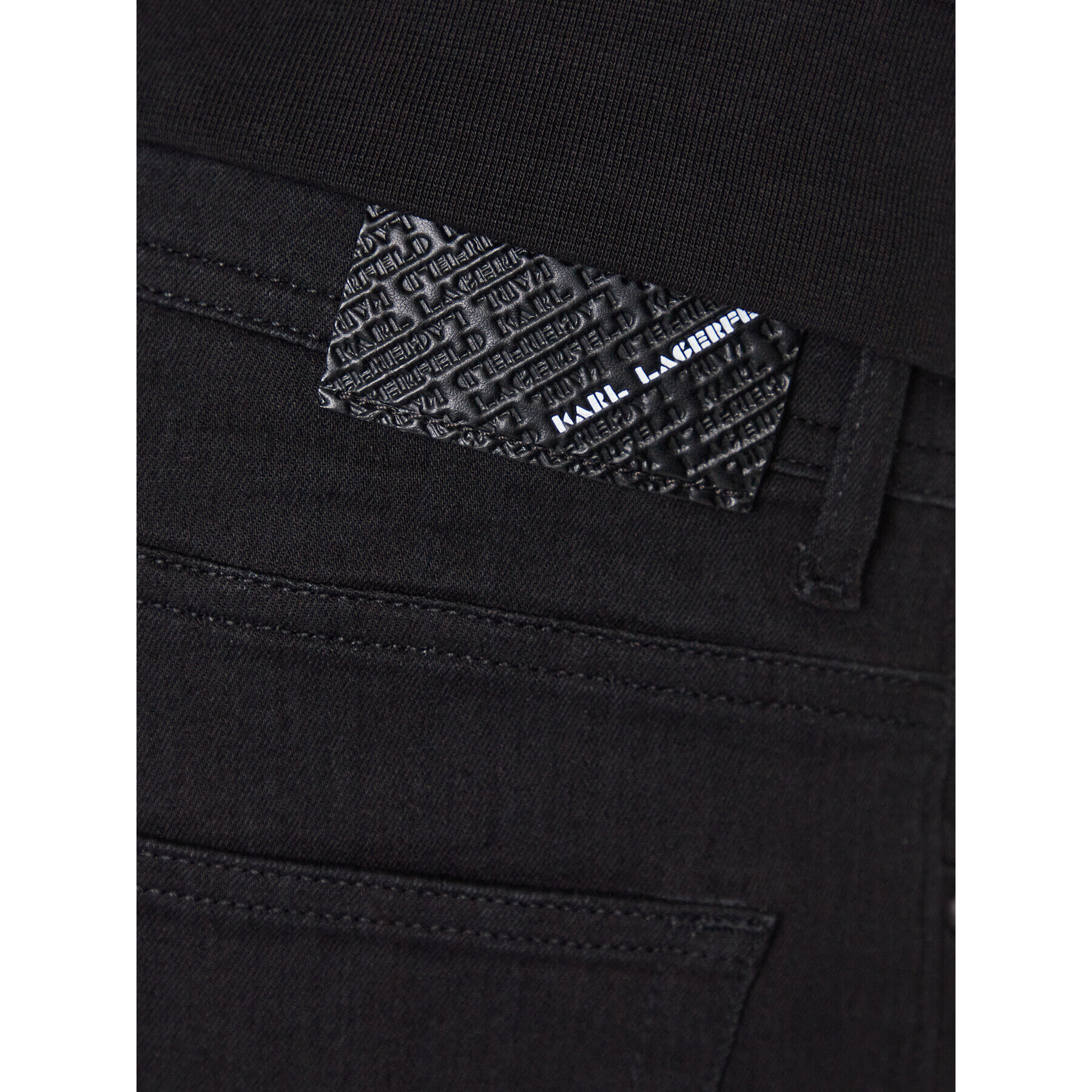 KARL LAGERFELD Дънки 265840 533831 Черен Regular Fit - Pepit.bg