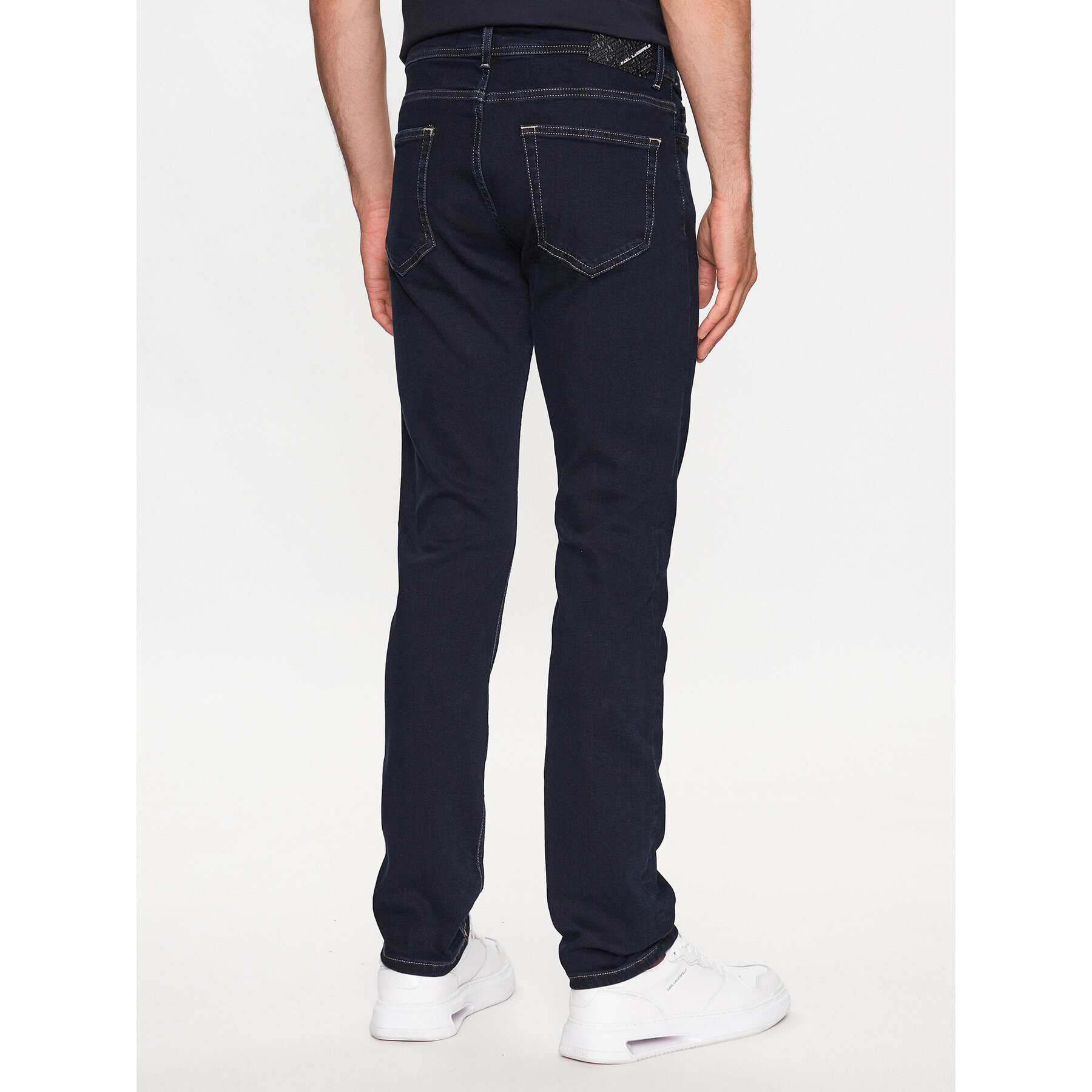 KARL LAGERFELD Дънки 265840 533831 Тъмносин Regular Fit - Pepit.bg