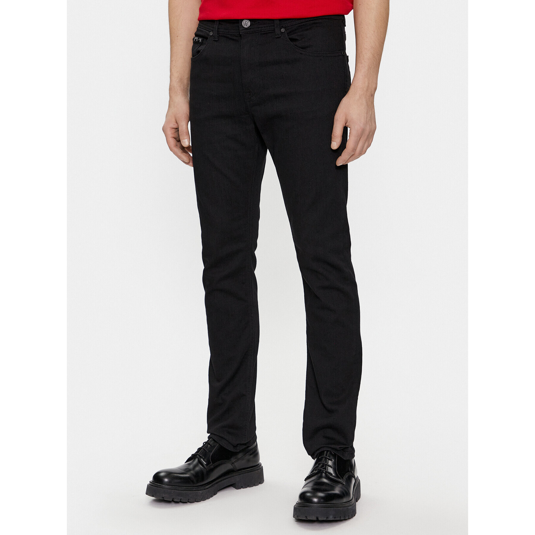 KARL LAGERFELD Дънки 265840 541861 Черен Slim Fit - Pepit.bg