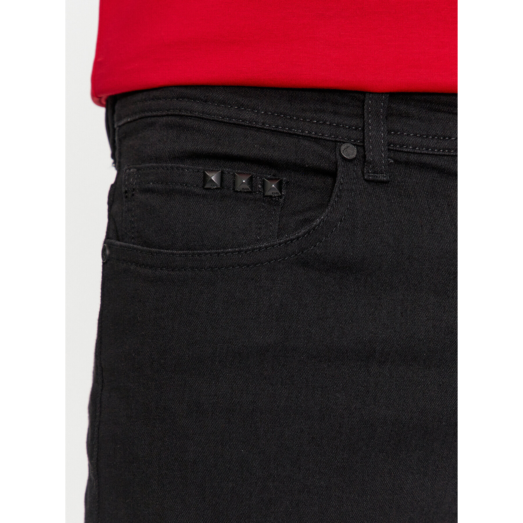 KARL LAGERFELD Дънки 265840 541861 Черен Slim Fit - Pepit.bg