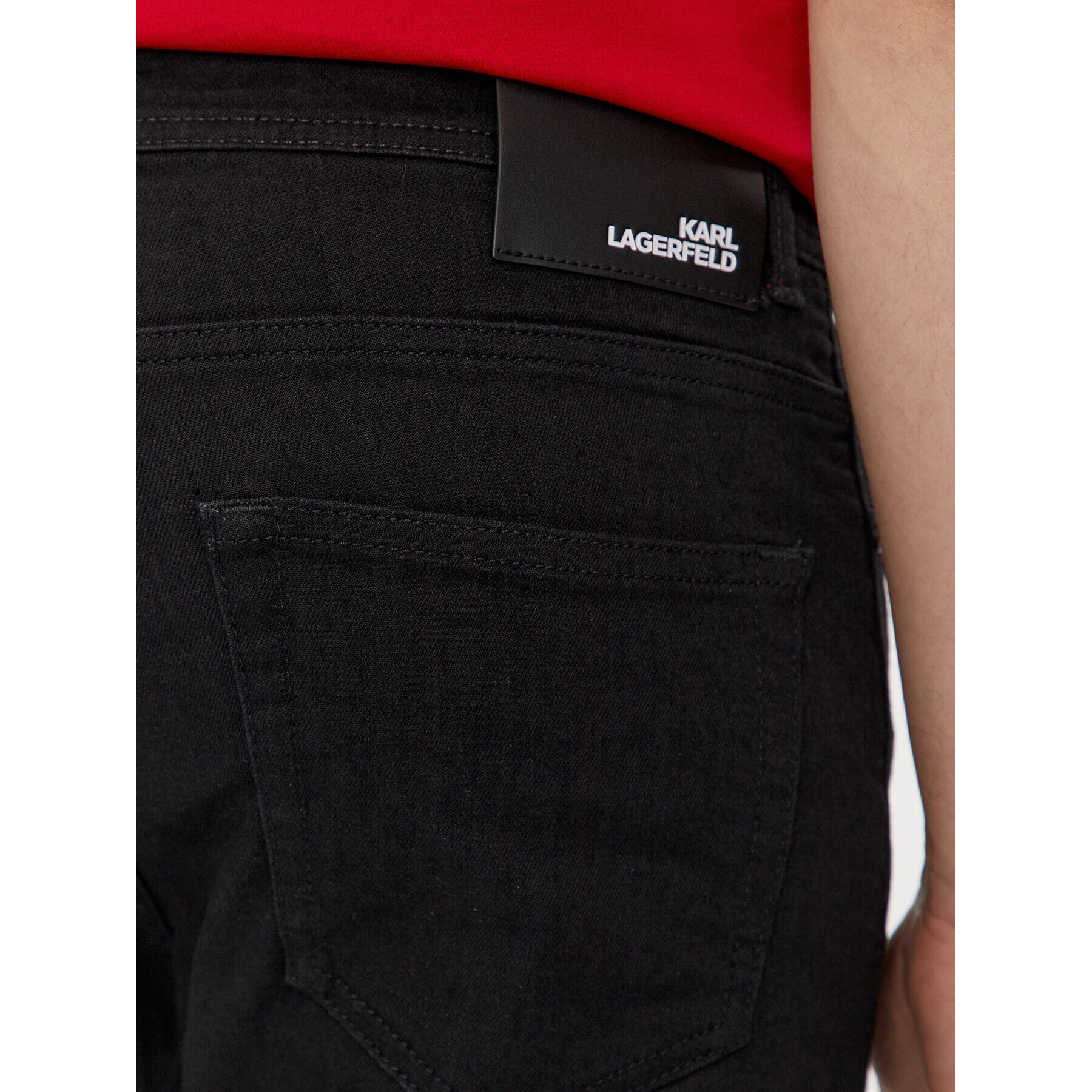 KARL LAGERFELD Дънки 265840 541861 Черен Slim Fit - Pepit.bg