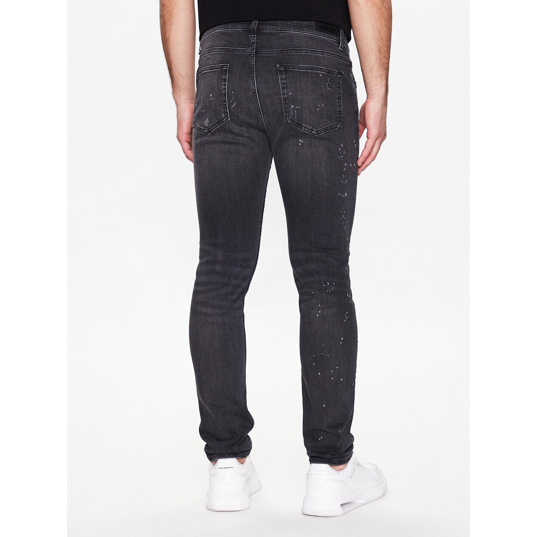 KARL LAGERFELD Дънки 5-Pocket 265801 524832 Черен Slim Fit - Pepit.bg