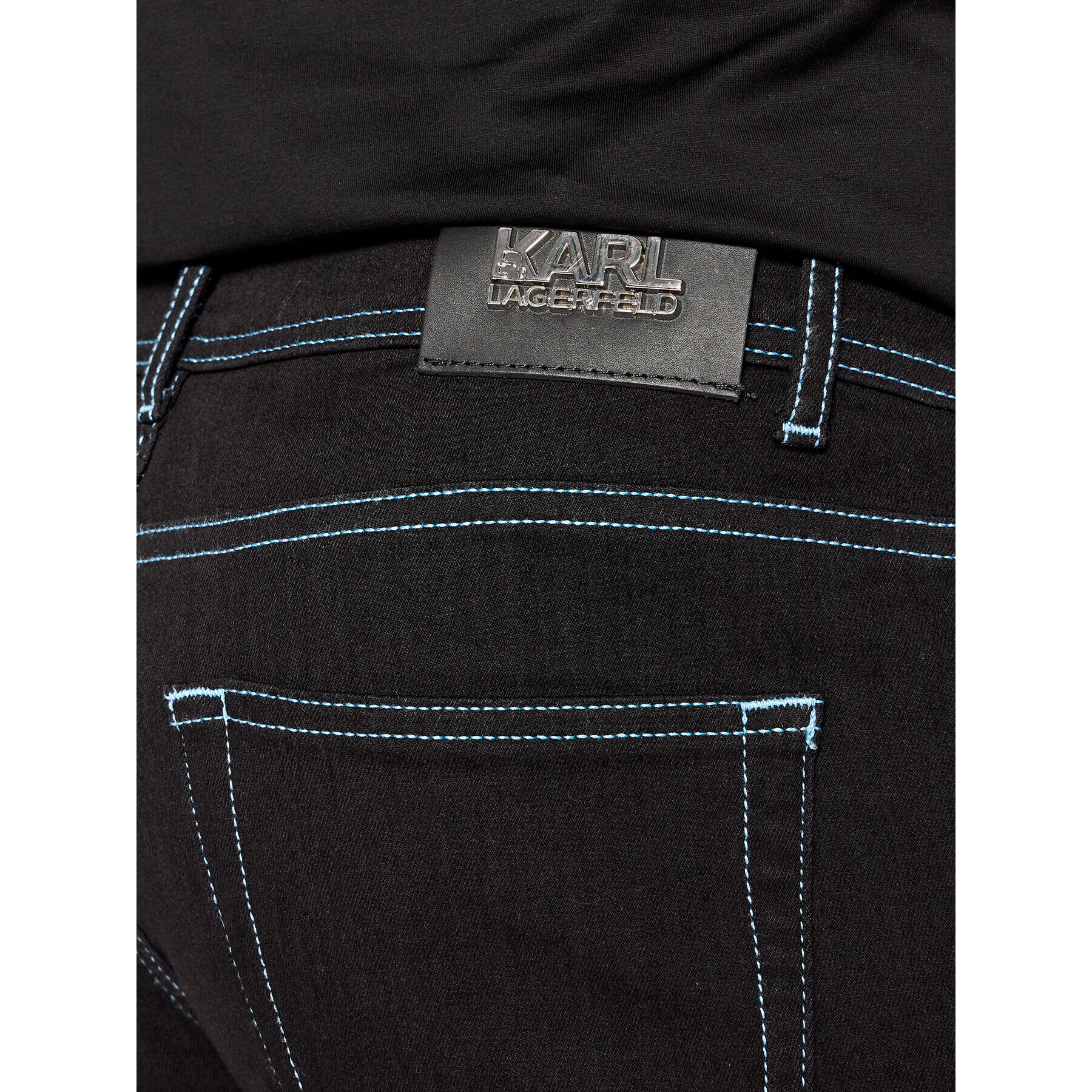 KARL LAGERFELD Дънки 5-Pocket 265840 523830 Черен Regular Fit - Pepit.bg