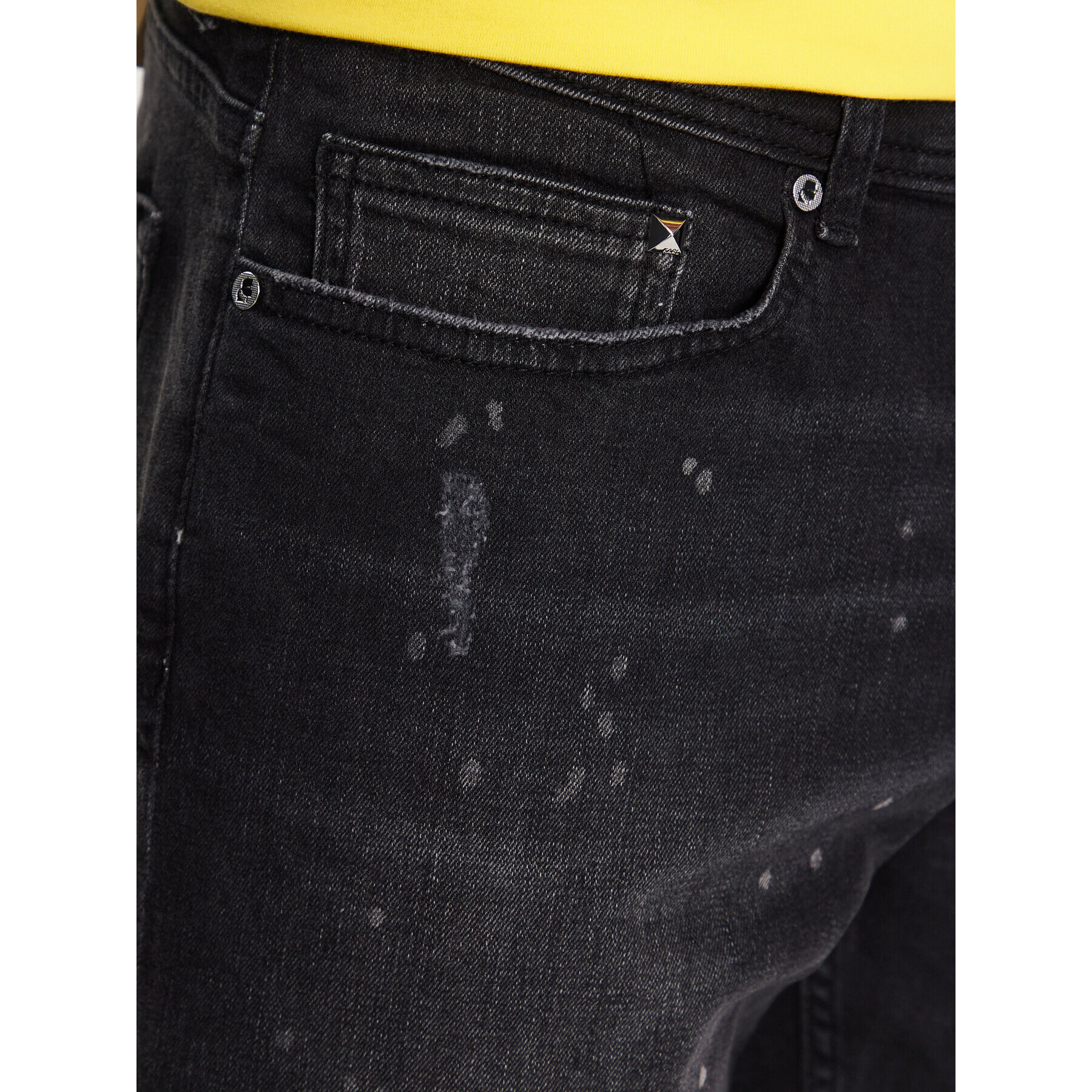 KARL LAGERFELD Дънкови шорти 265820 532832 Черен Regular Fit - Pepit.bg