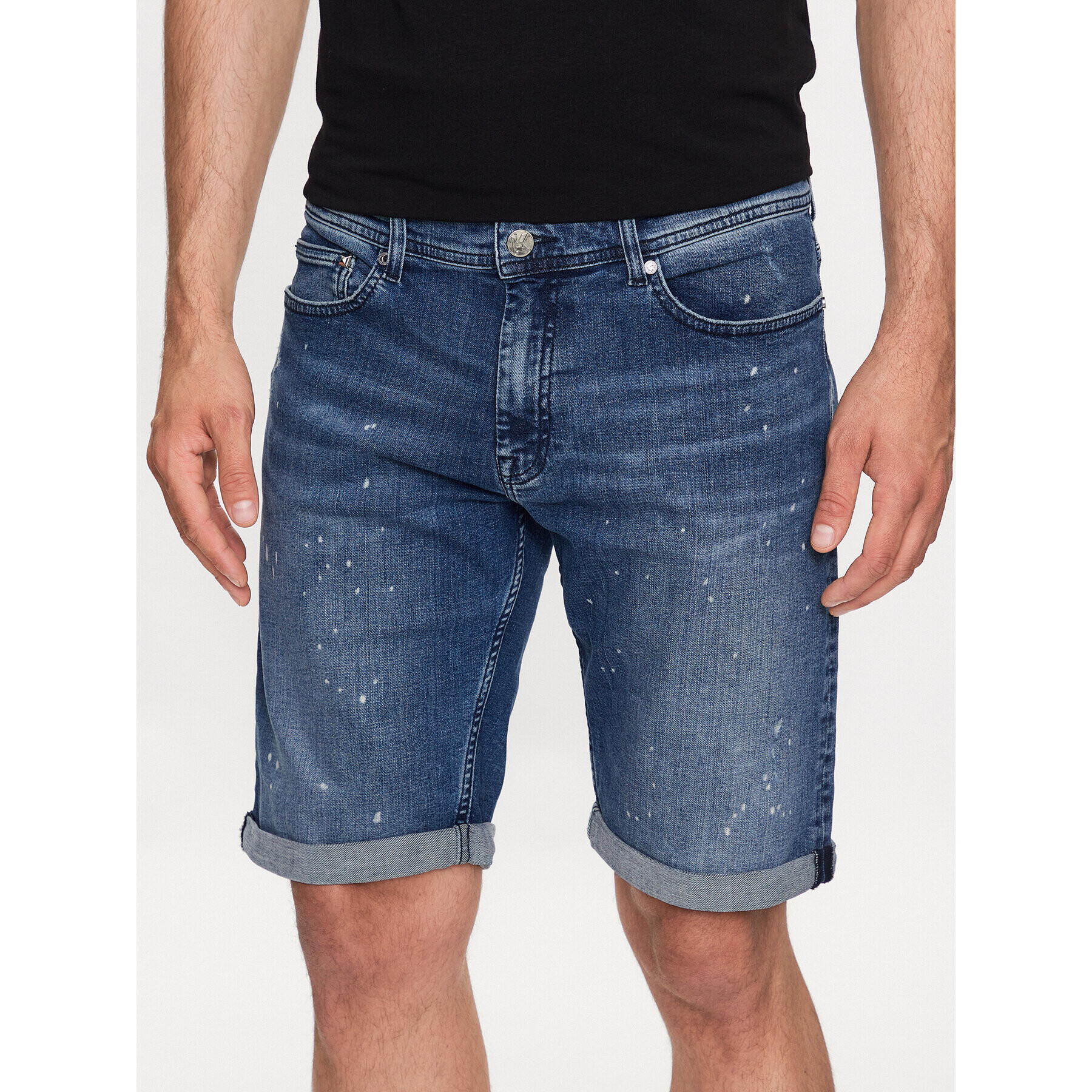KARL LAGERFELD Дънкови шорти 265820 532832 Тъмносин Regular Fit - Pepit.bg