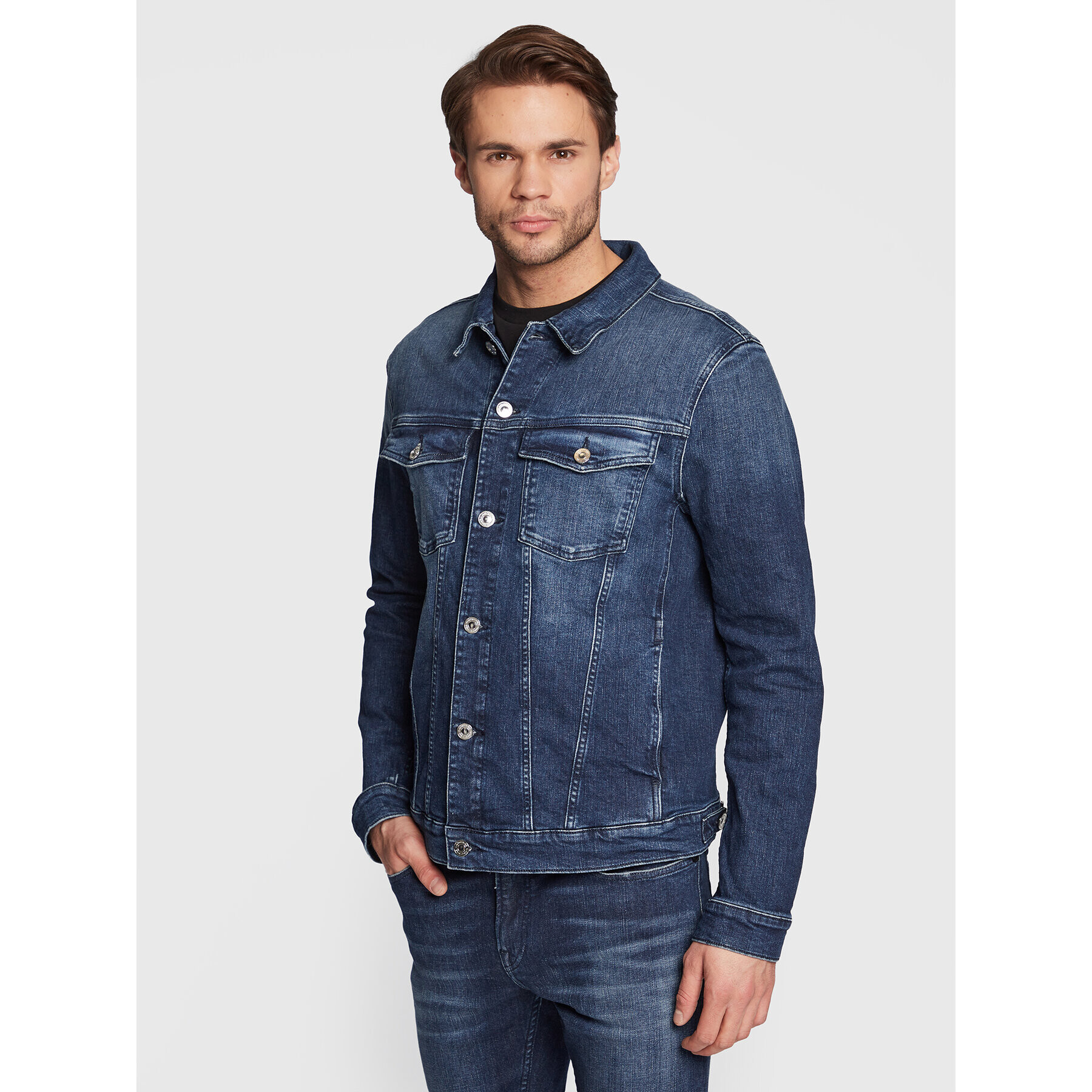 KARL LAGERFELD Дънково яке 505802 524835 Син Regular Fit - Pepit.bg