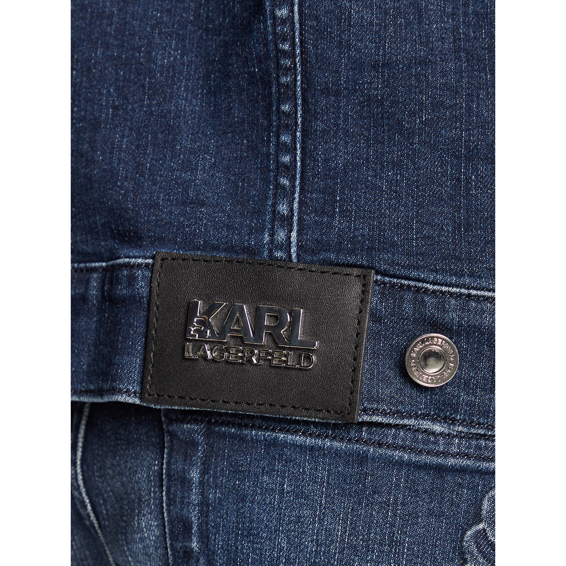 KARL LAGERFELD Дънково яке 505802 524835 Син Regular Fit - Pepit.bg