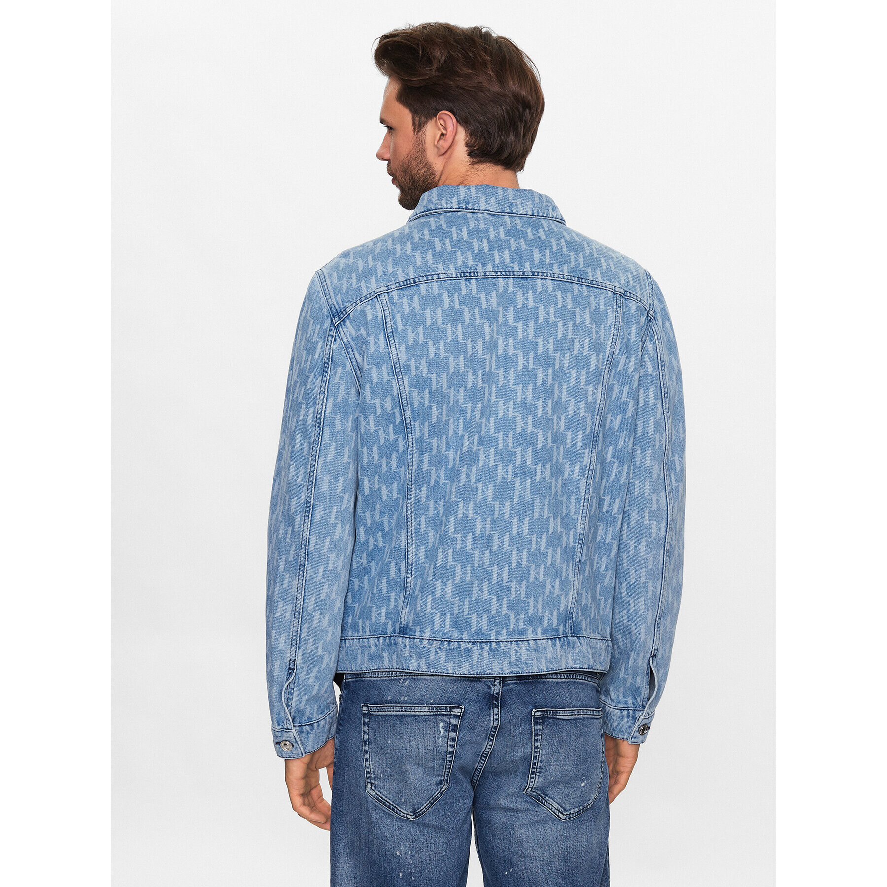 KARL LAGERFELD Дънково яке 505802 532856 Син Regular Fit - Pepit.bg