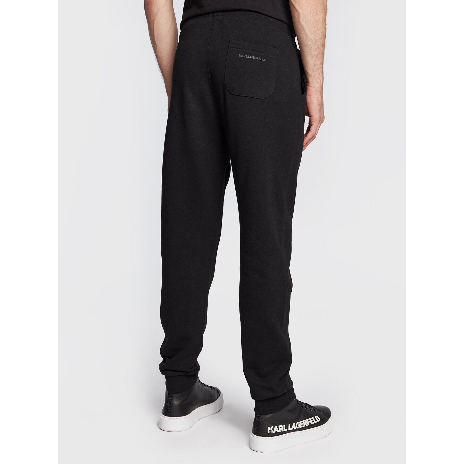 KARL LAGERFELD Долнище анцуг 705027 524910 Черен Regular Fit - Pepit.bg