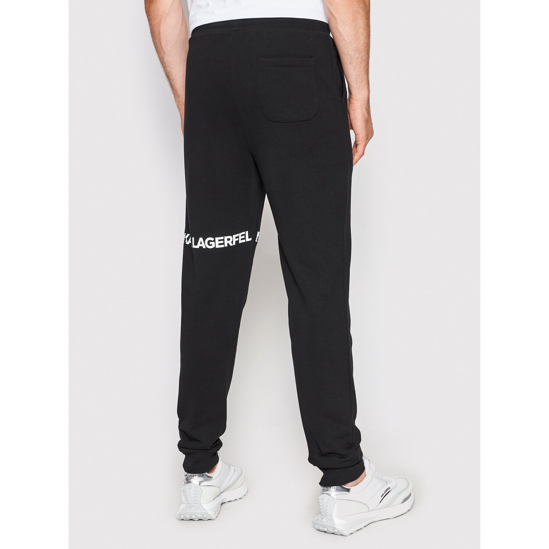 KARL LAGERFELD Долнище анцуг 705035 521900 Черен Regular Fit - Pepit.bg