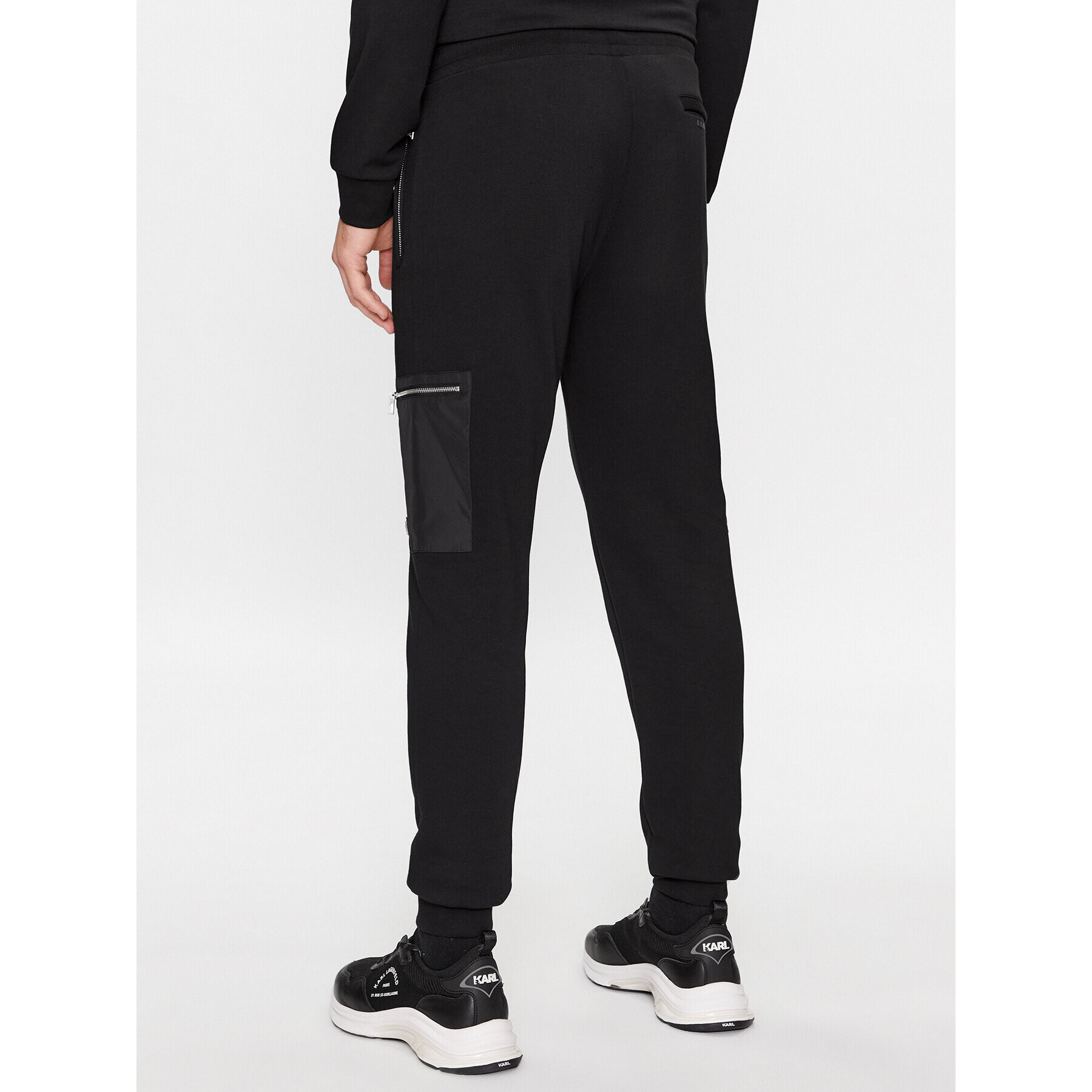 KARL LAGERFELD Долнище анцуг 705041 534910 Черен Regular Fit - Pepit.bg