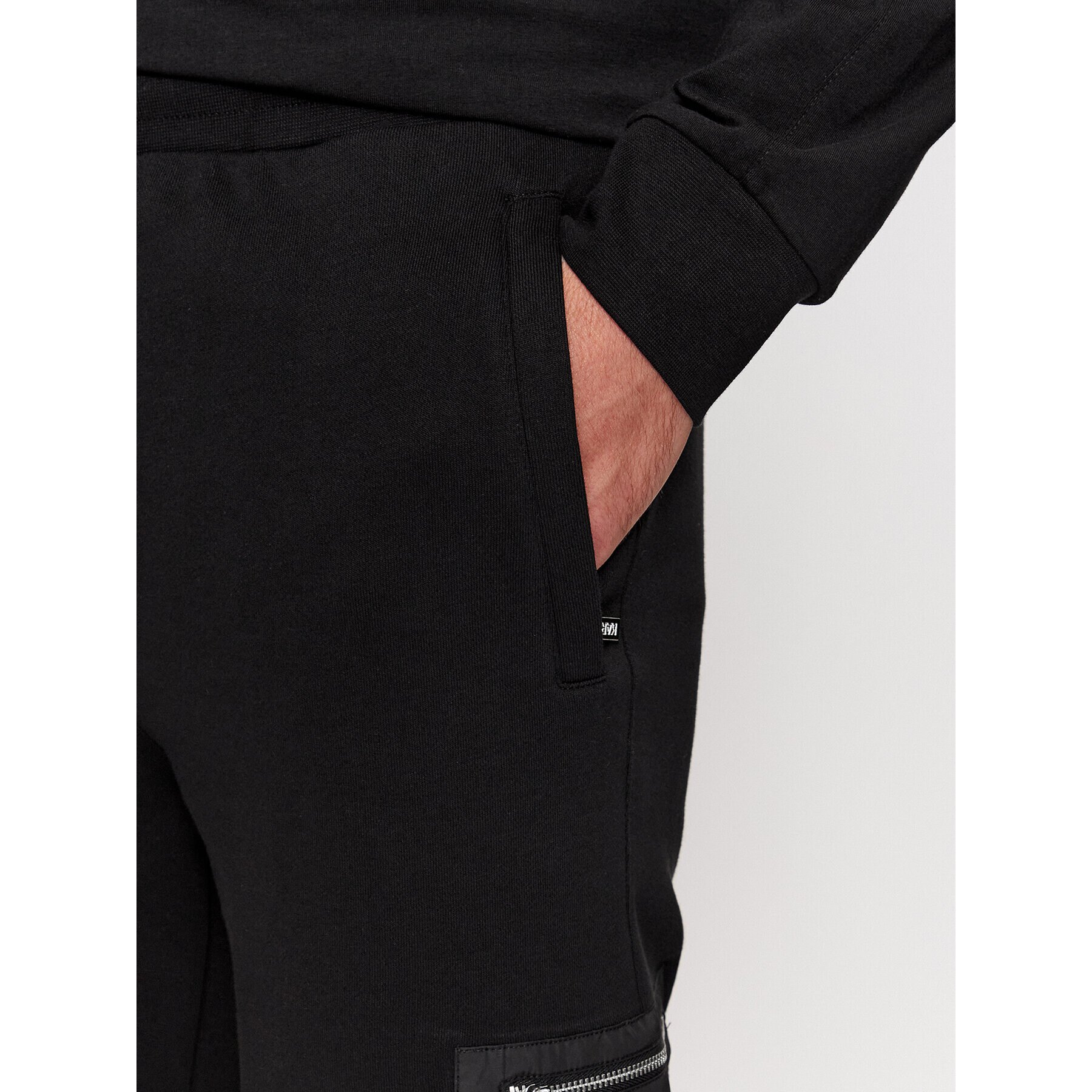 KARL LAGERFELD Долнище анцуг 705041 534910 Черен Regular Fit - Pepit.bg