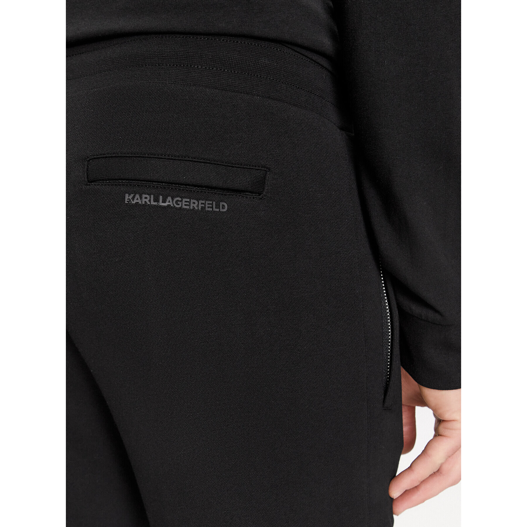 KARL LAGERFELD Долнище анцуг 705041 534910 Черен Regular Fit - Pepit.bg