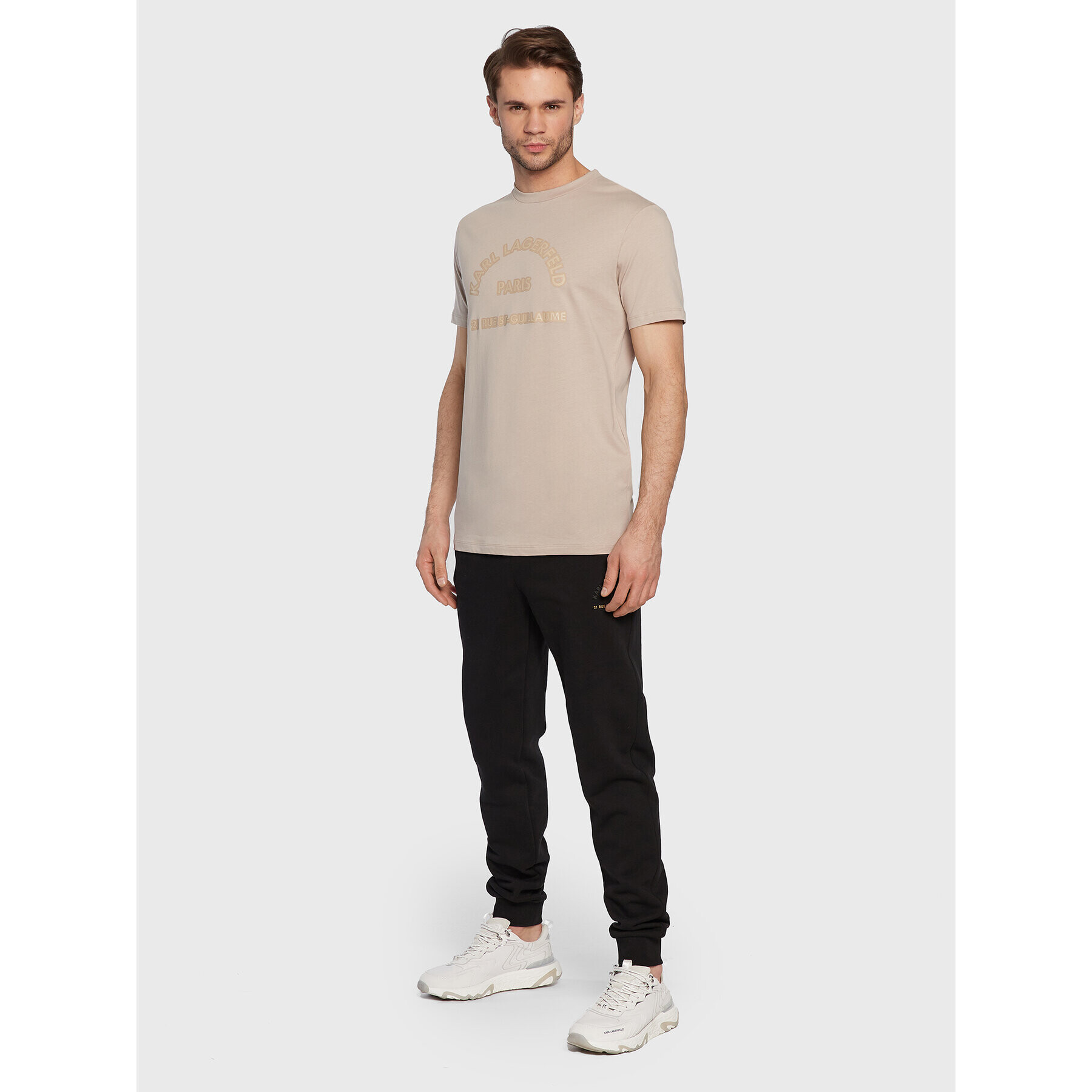 KARL LAGERFELD Долнище анцуг 705422 524910 Черен Regular Fit - Pepit.bg