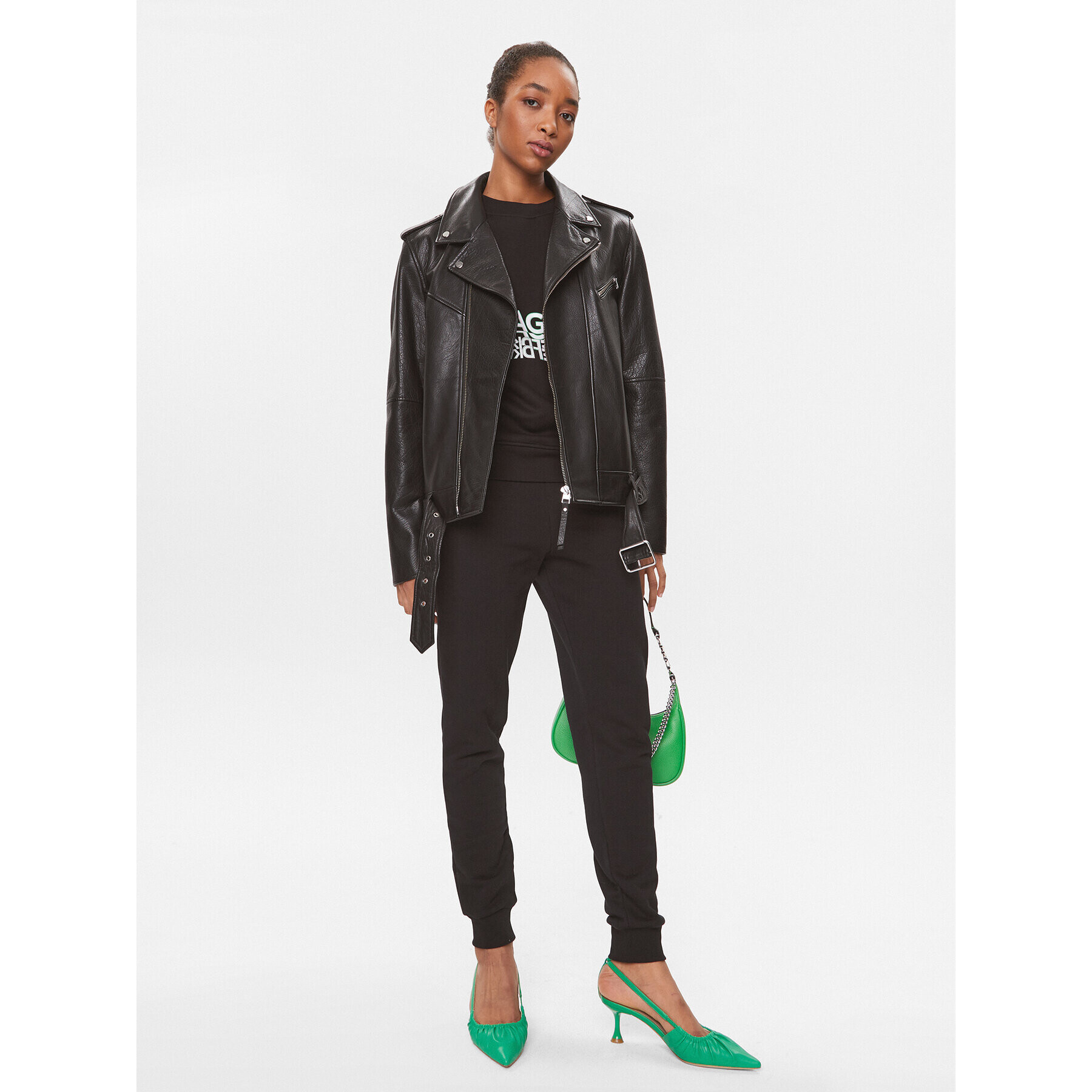 KARL LAGERFELD Долнище анцуг Ikonik 2.0 230W1050 Черен Regular Fit - Pepit.bg