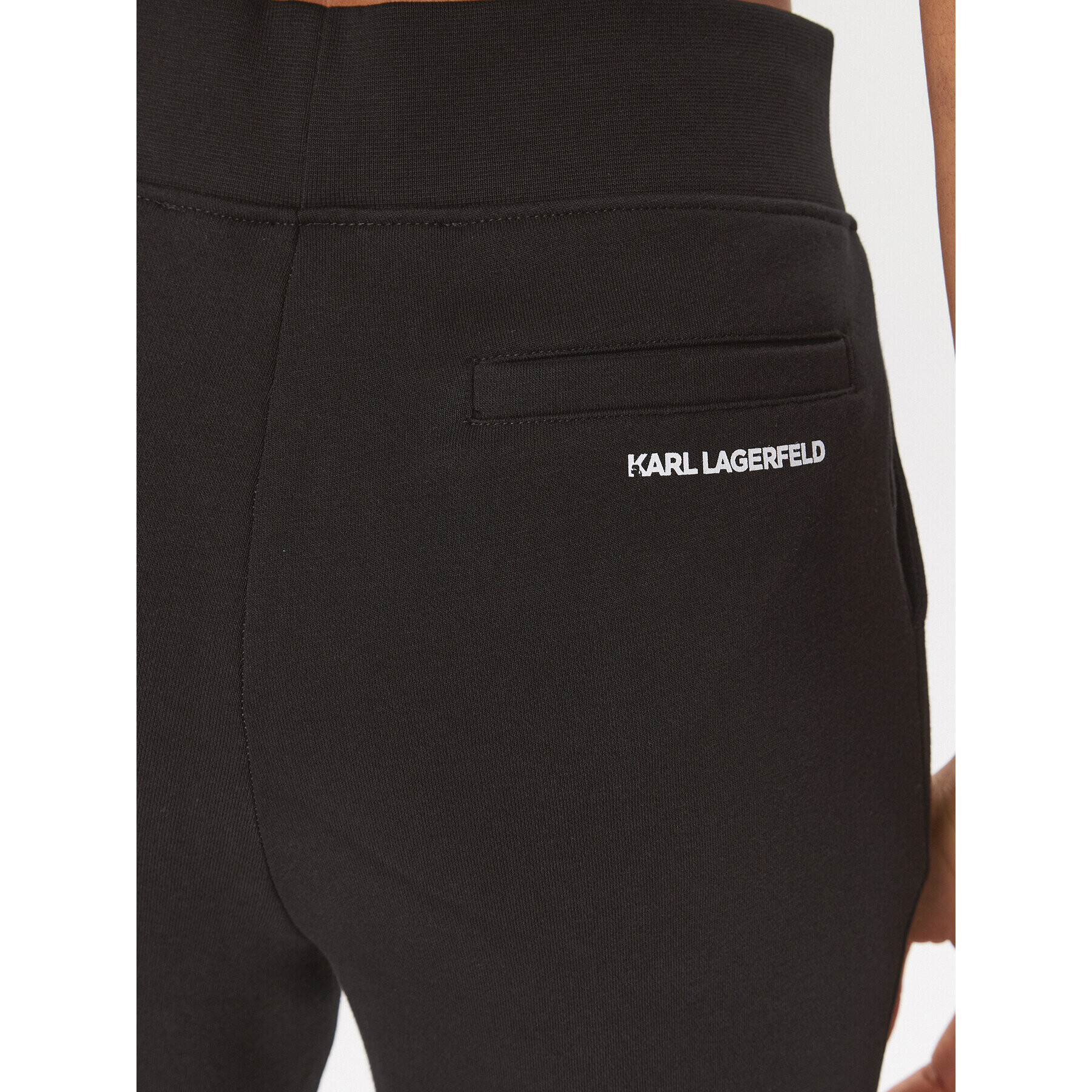KARL LAGERFELD Долнище анцуг Ikonik 2.0 230W1050 Черен Regular Fit - Pepit.bg
