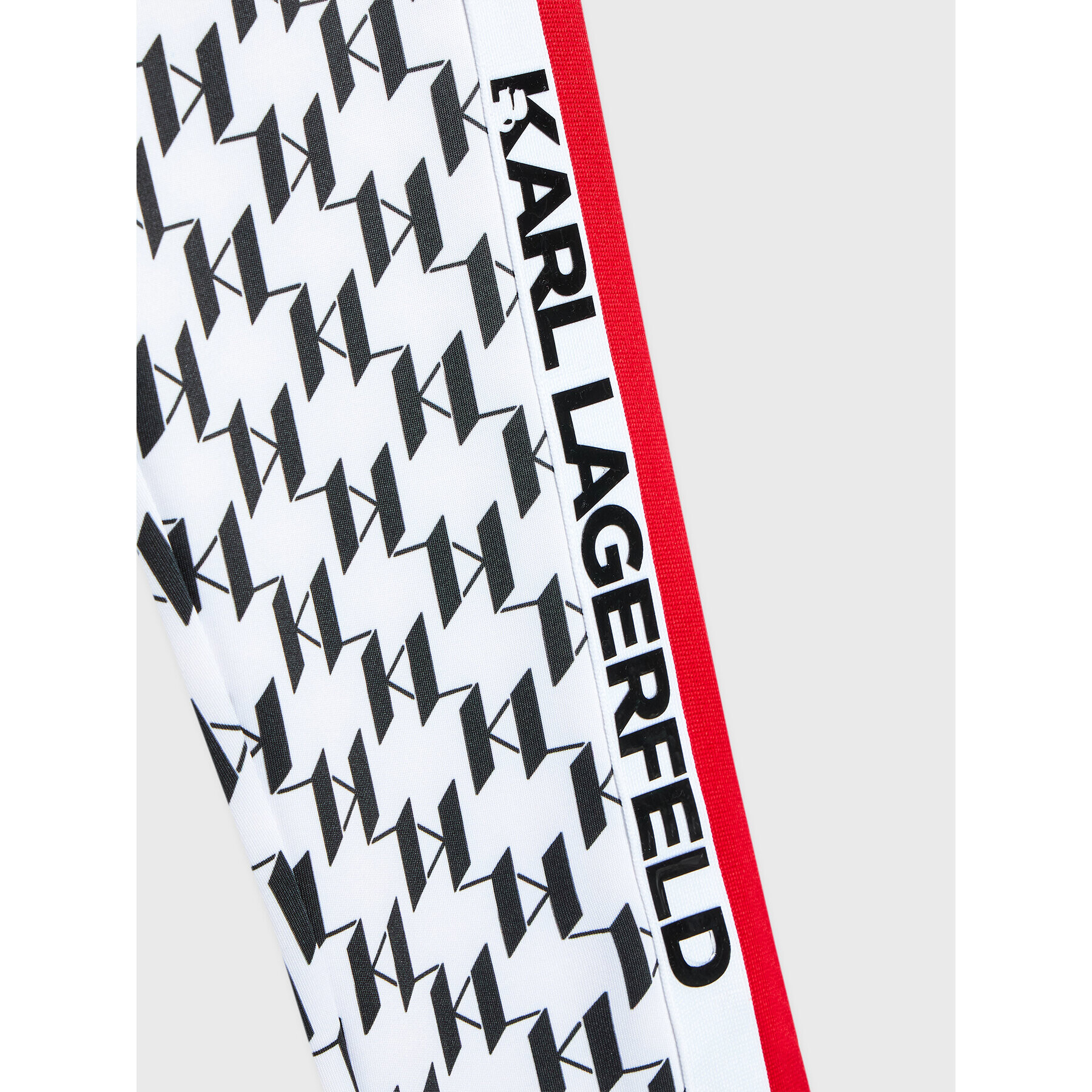 KARL LAGERFELD Долнище анцуг Z14180 D Бял Regular Fit - Pepit.bg