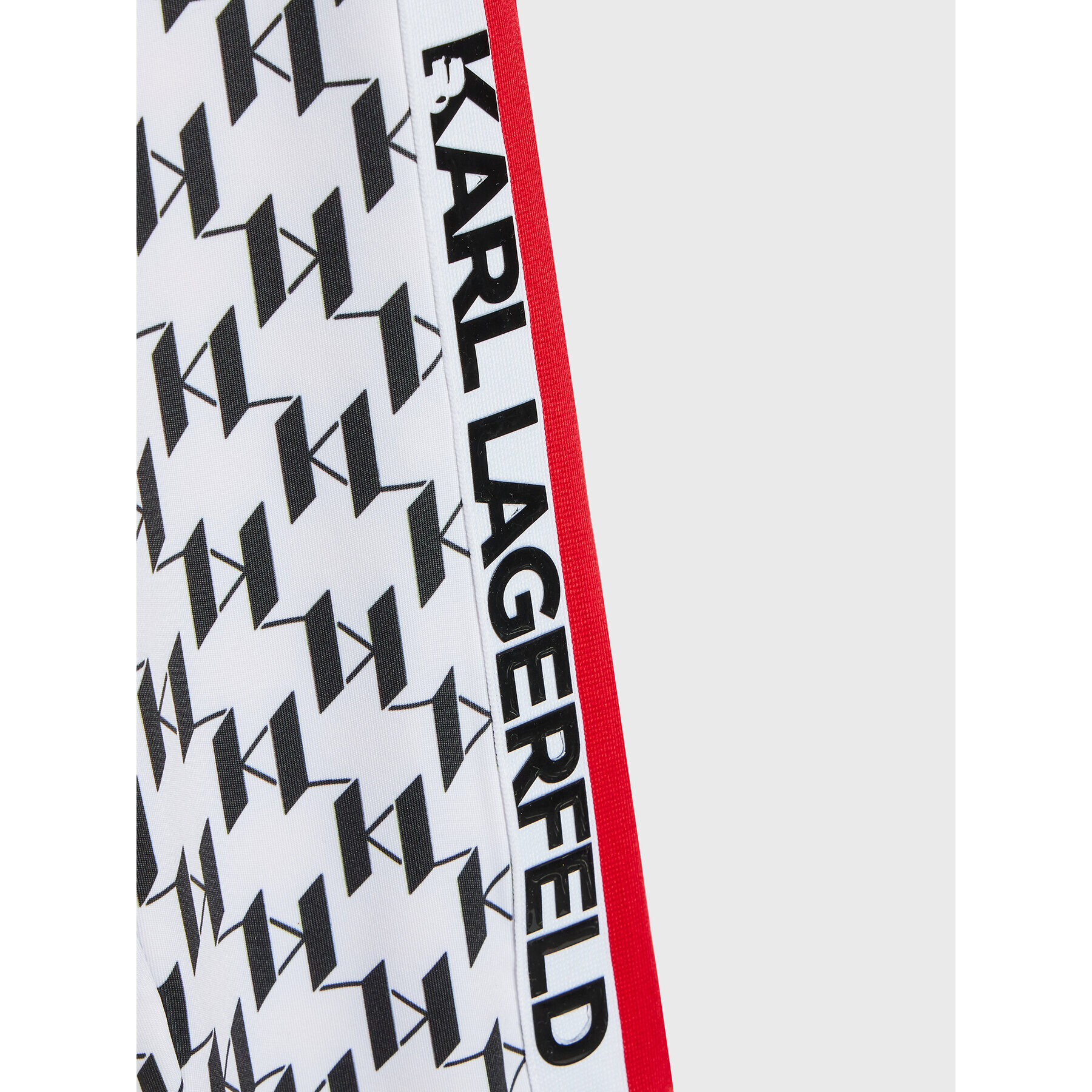 KARL LAGERFELD Долнище анцуг Z14180 D Бял Regular Fit - Pepit.bg