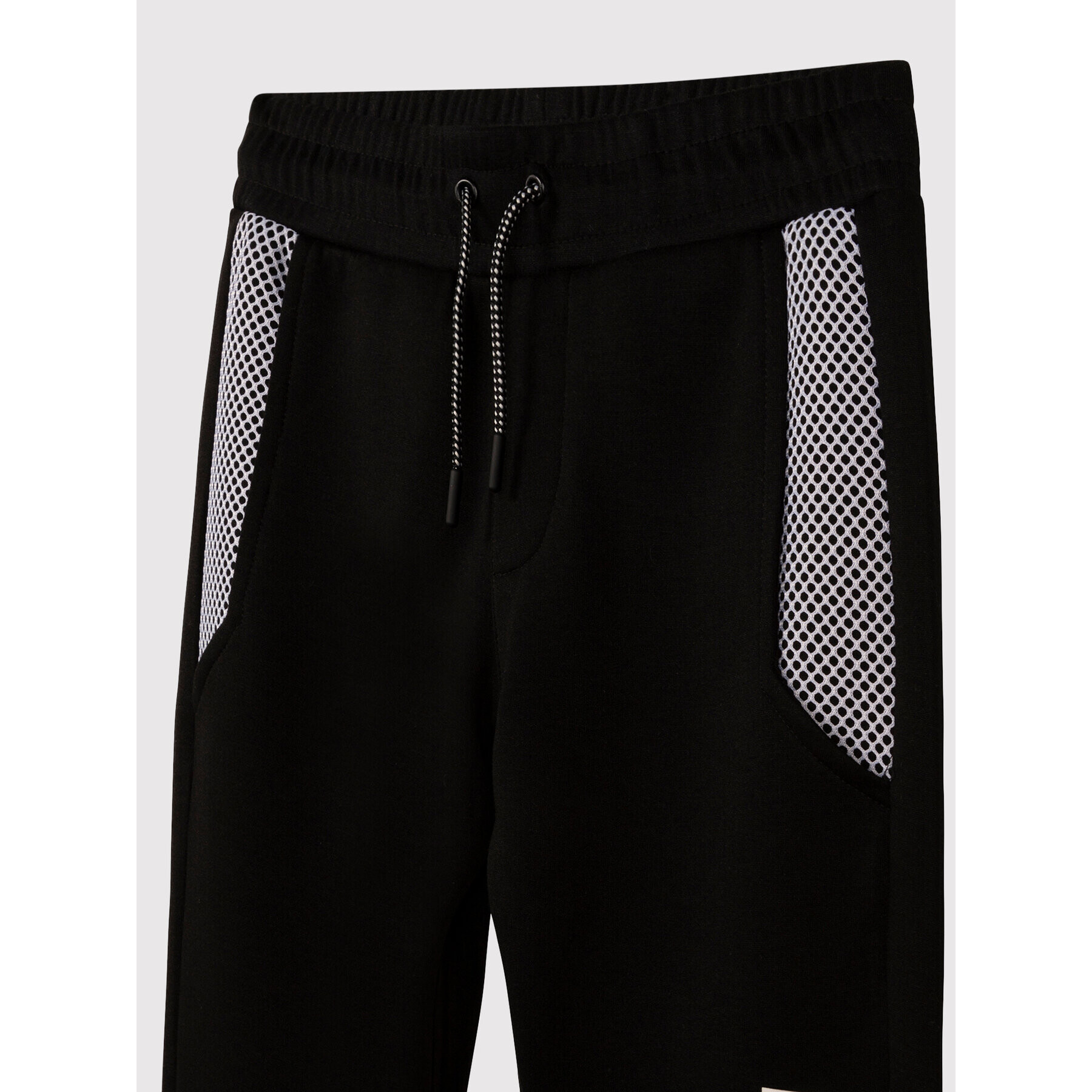 KARL LAGERFELD Долнище анцуг Z24143 D Черен Regular Fit - Pepit.bg