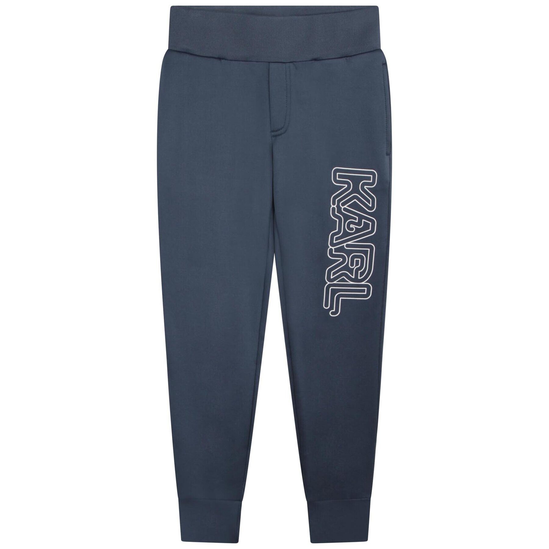 Karl Lagerfeld Kids Долнище анцуг Z24154 S Син Regular Fit - Pepit.bg