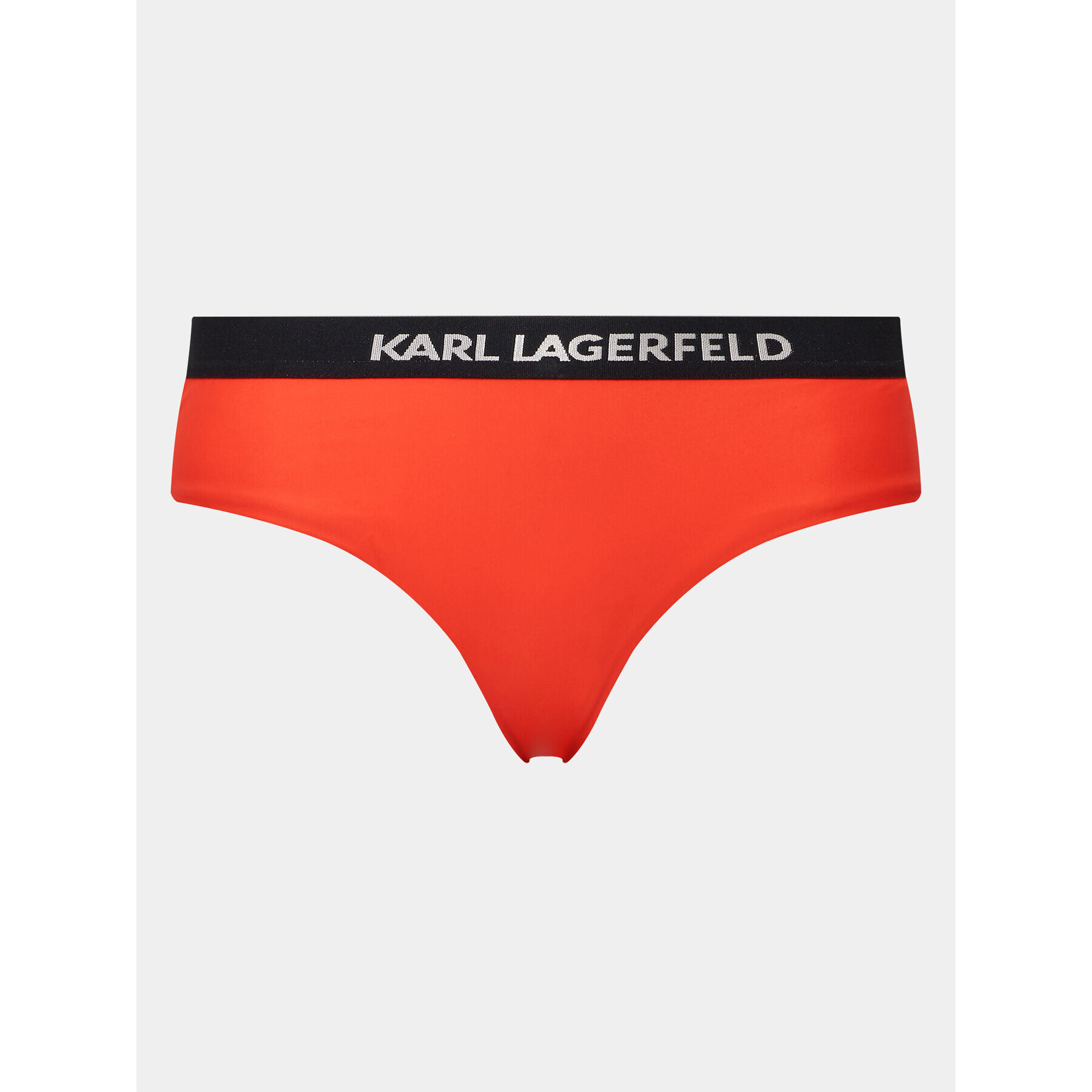 KARL LAGERFELD Долнище на бански Logo 230W2214 Оранжев - Pepit.bg