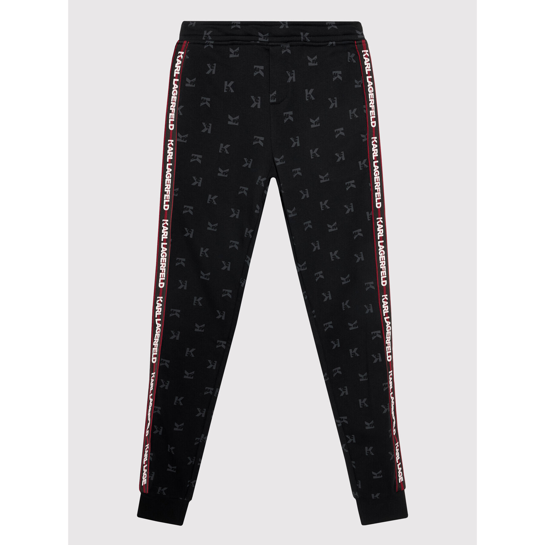KARL LAGERFELD Долнище анцуг Z24121 S Черен Regular Fit - Pepit.bg