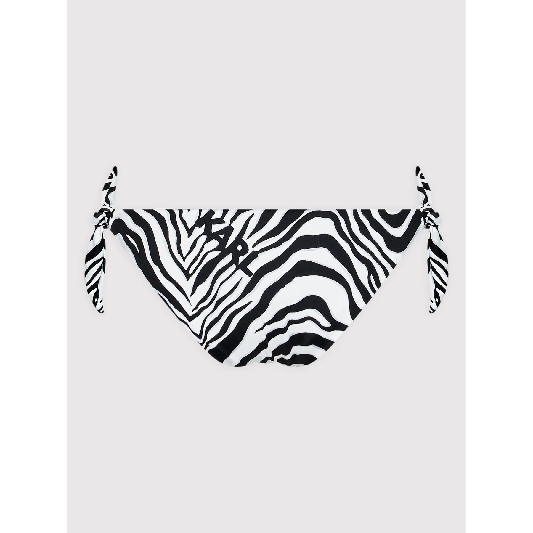 KARL LAGERFELD Долнище на бански Zebra KL22WBT23 Черен - Pepit.bg