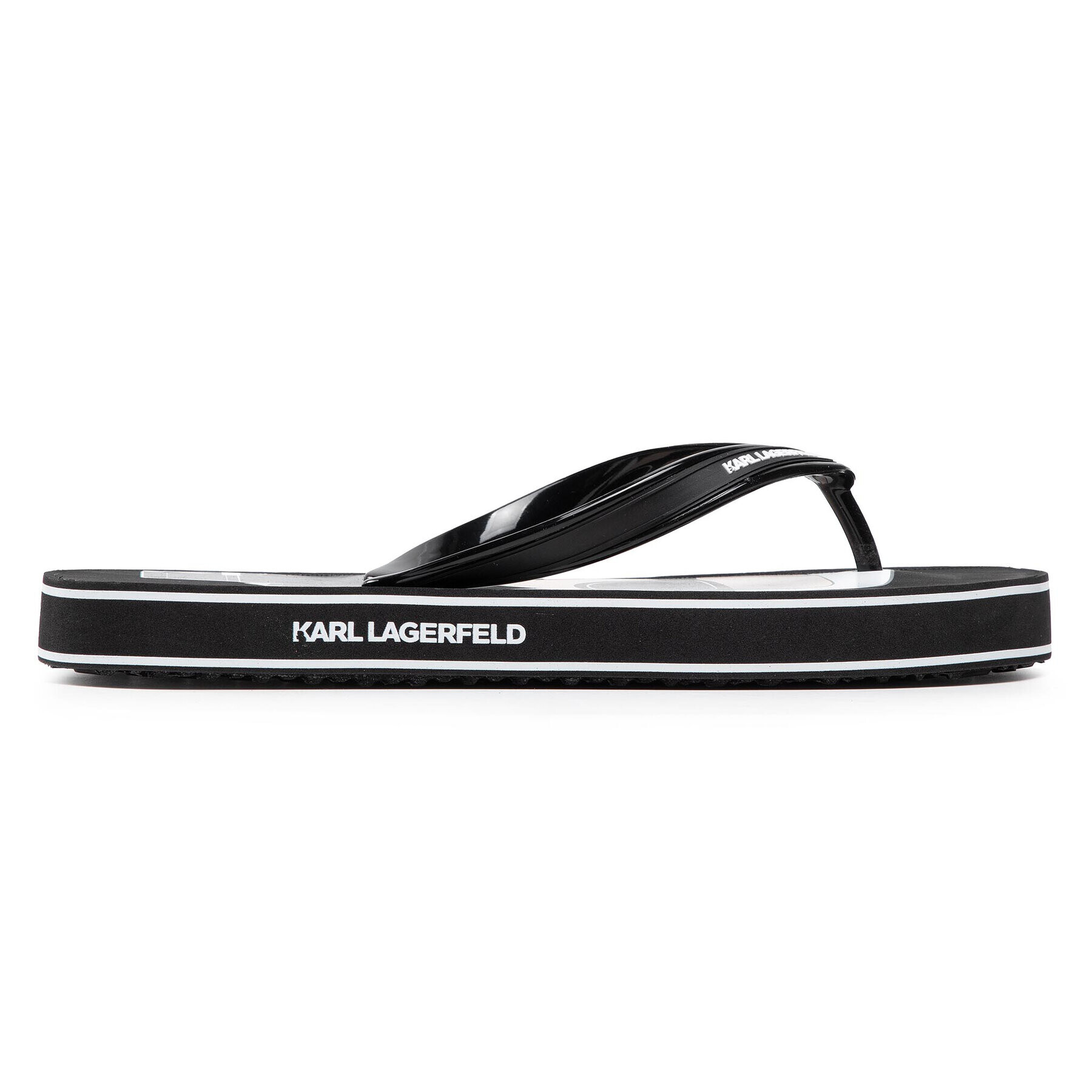 KARL LAGERFELD Джапанки KL71005 Черен - Pepit.bg