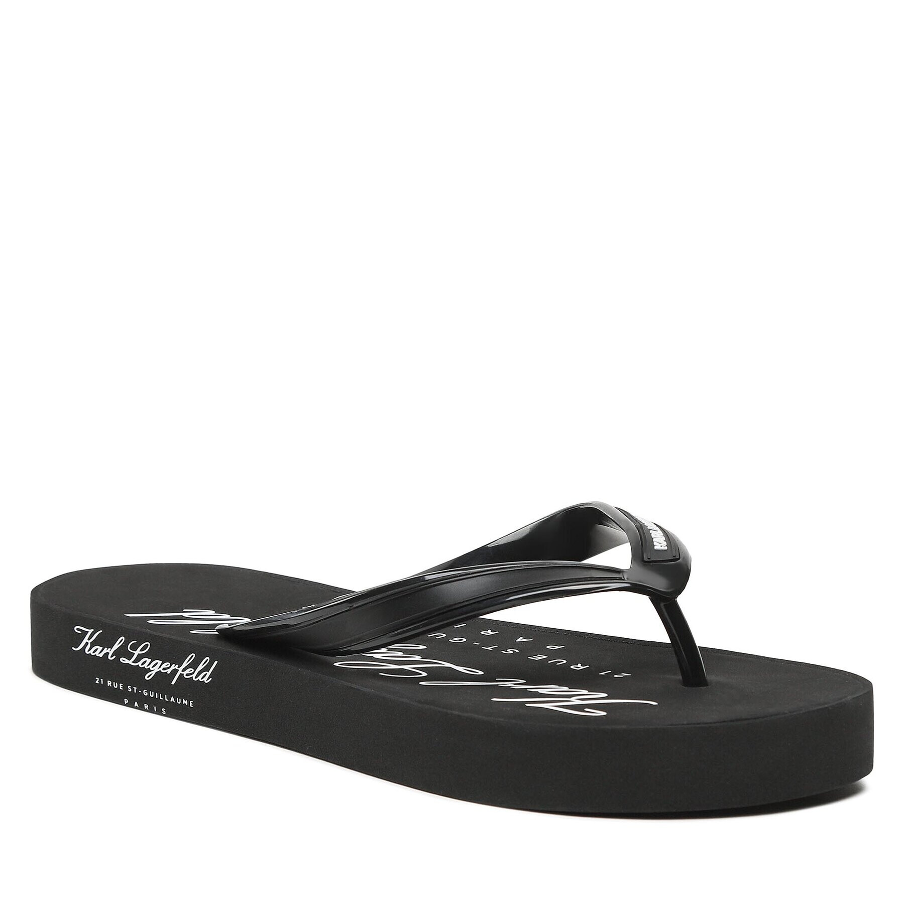 KARL LAGERFELD Джапанки KL71007 Черен - Pepit.bg