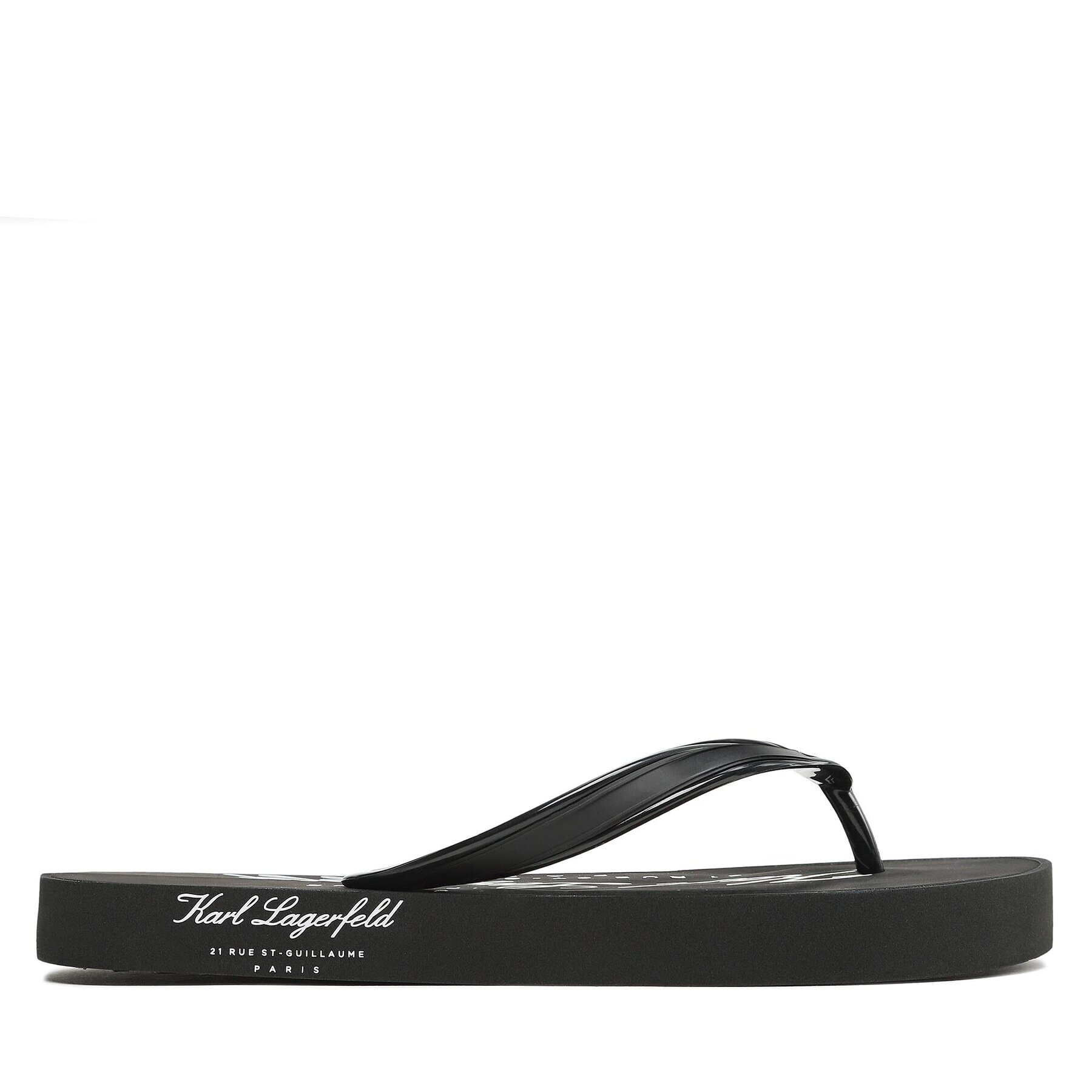KARL LAGERFELD Джапанки KL71007 Черен - Pepit.bg