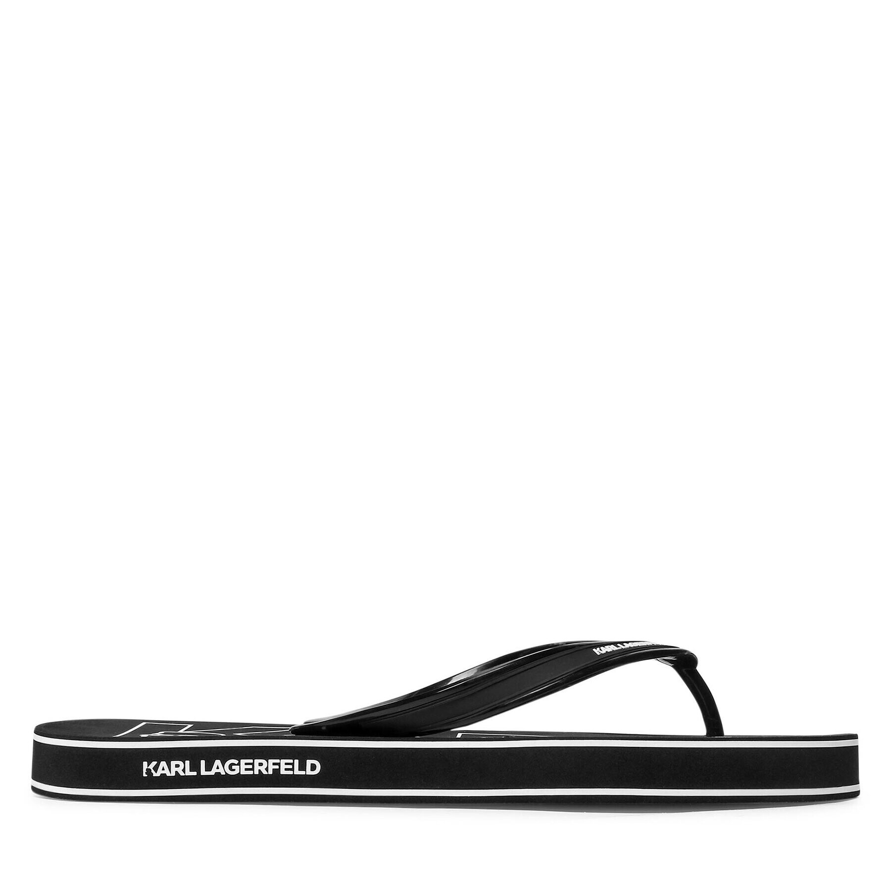 KARL LAGERFELD Джапанки KL71010S Черен - Pepit.bg