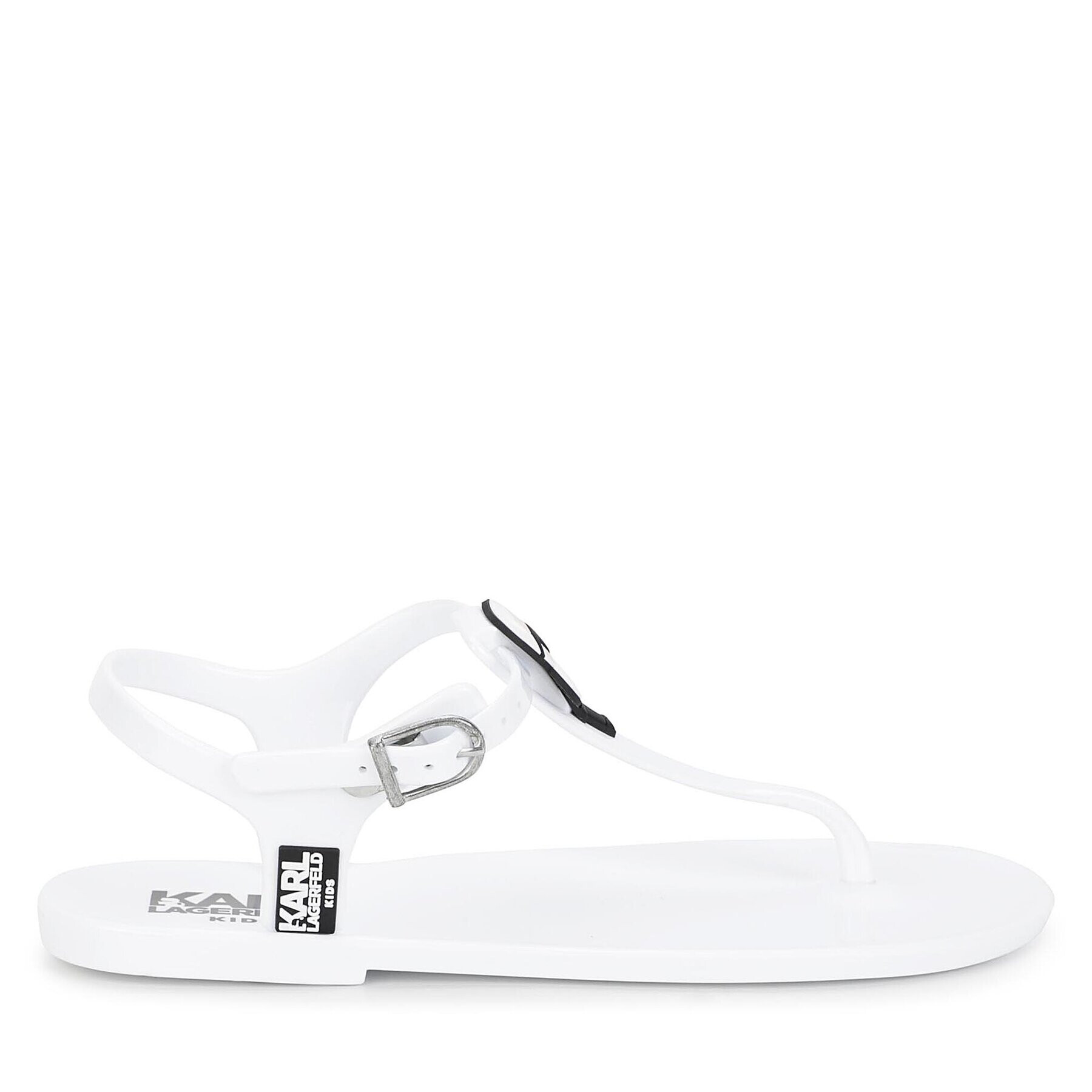 Karl Lagerfeld Kids Джапанки Z19098 Бял - Pepit.bg