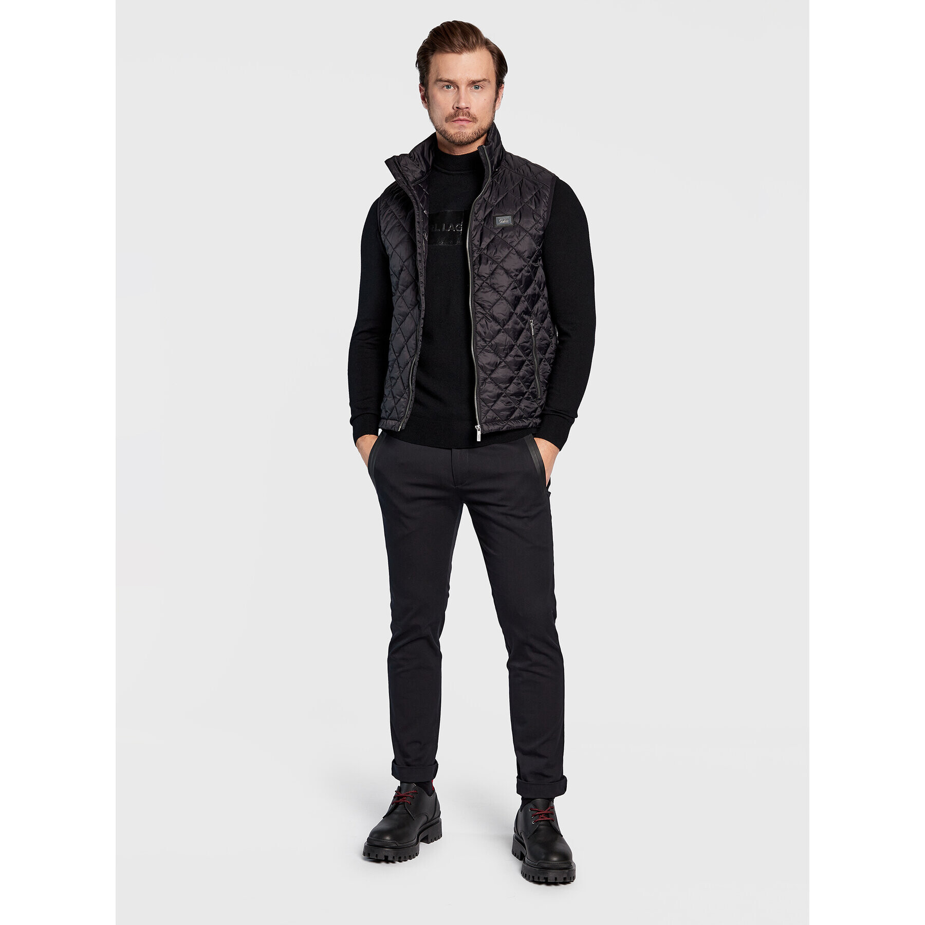 KARL LAGERFELD Елек 505025 524591 Черен Regular Fit - Pepit.bg