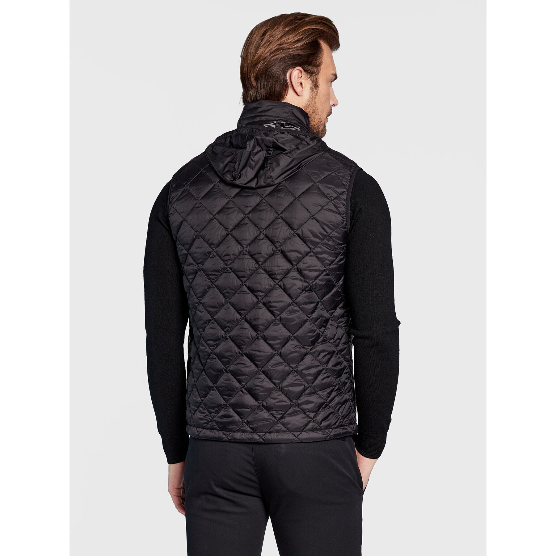 KARL LAGERFELD Елек 505025 524591 Черен Regular Fit - Pepit.bg