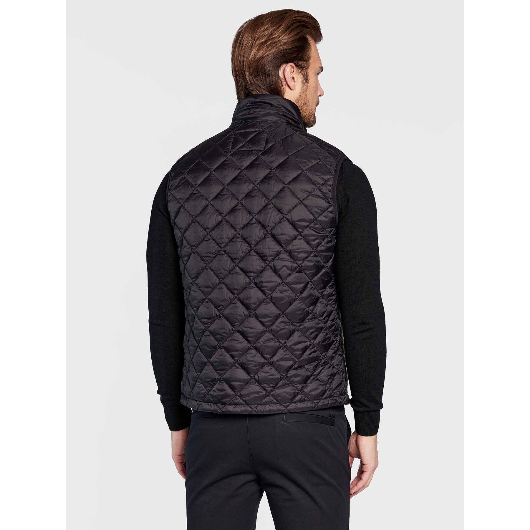 KARL LAGERFELD Елек 505025 524591 Черен Regular Fit - Pepit.bg