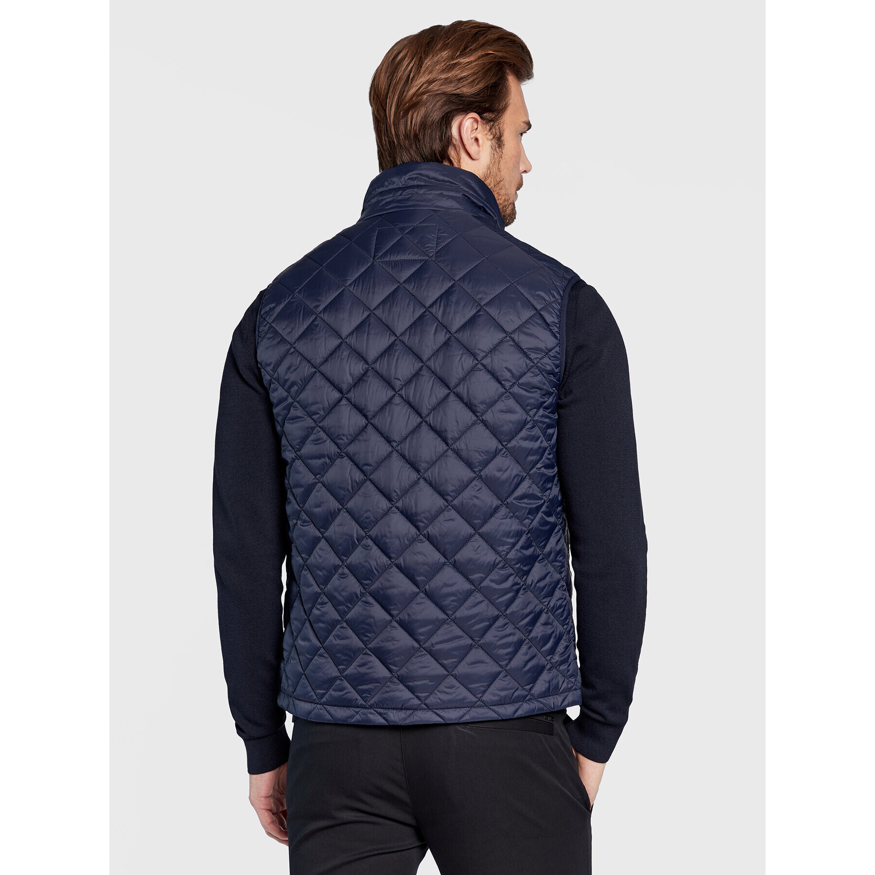 KARL LAGERFELD Елек 505025 524591 Тъмносин Regular Fit - Pepit.bg