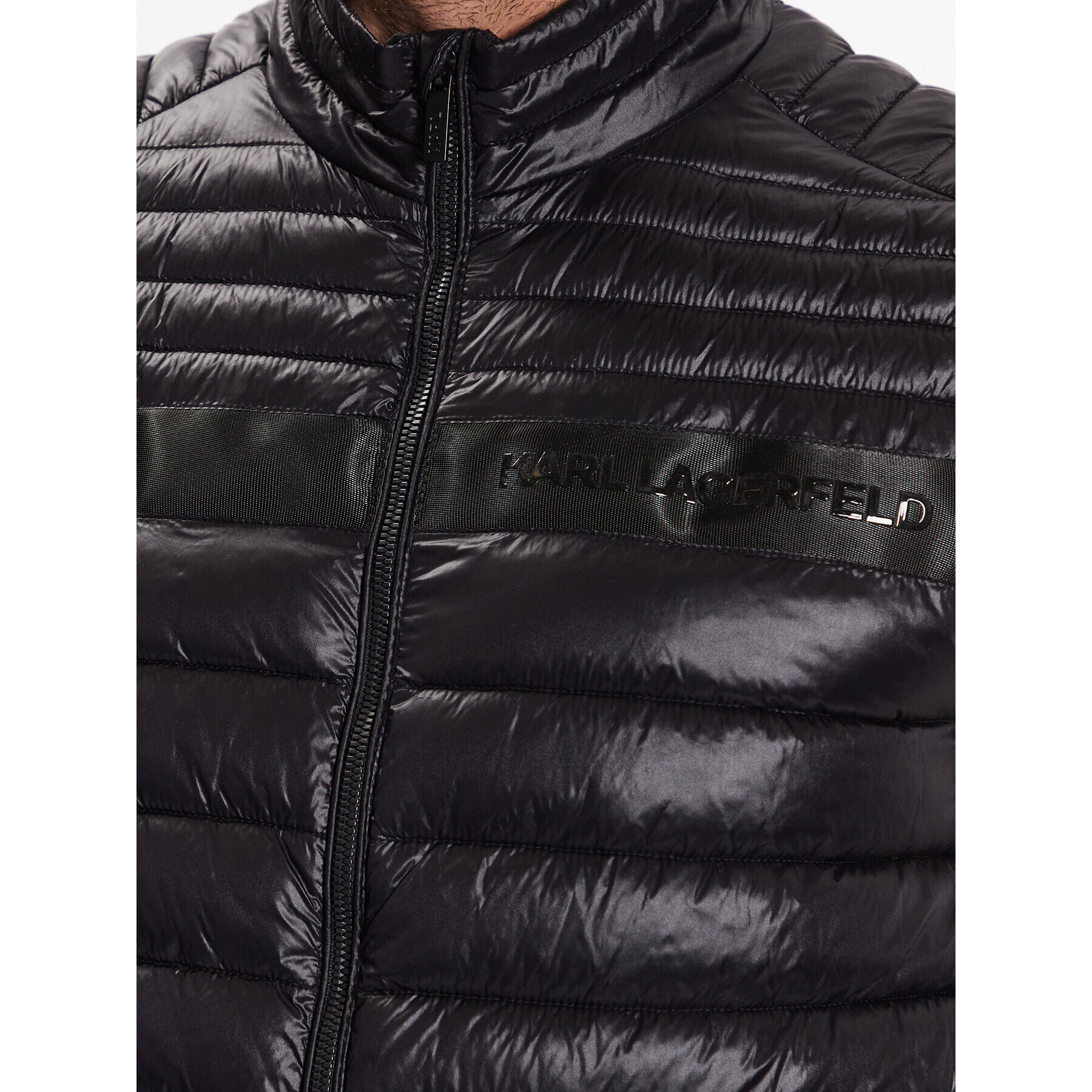 KARL LAGERFELD Елек 505027 532590 Черен Regular Fit - Pepit.bg