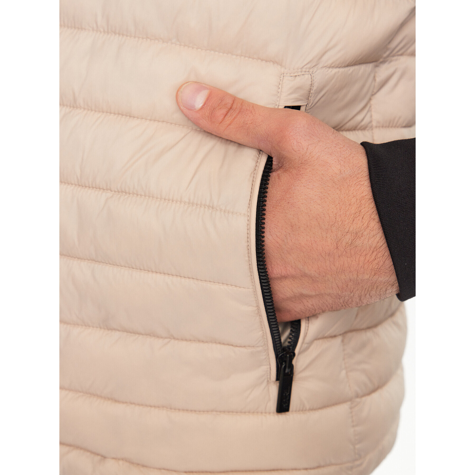 KARL LAGERFELD Елек 505401 533591 Бежов Regular Fit - Pepit.bg