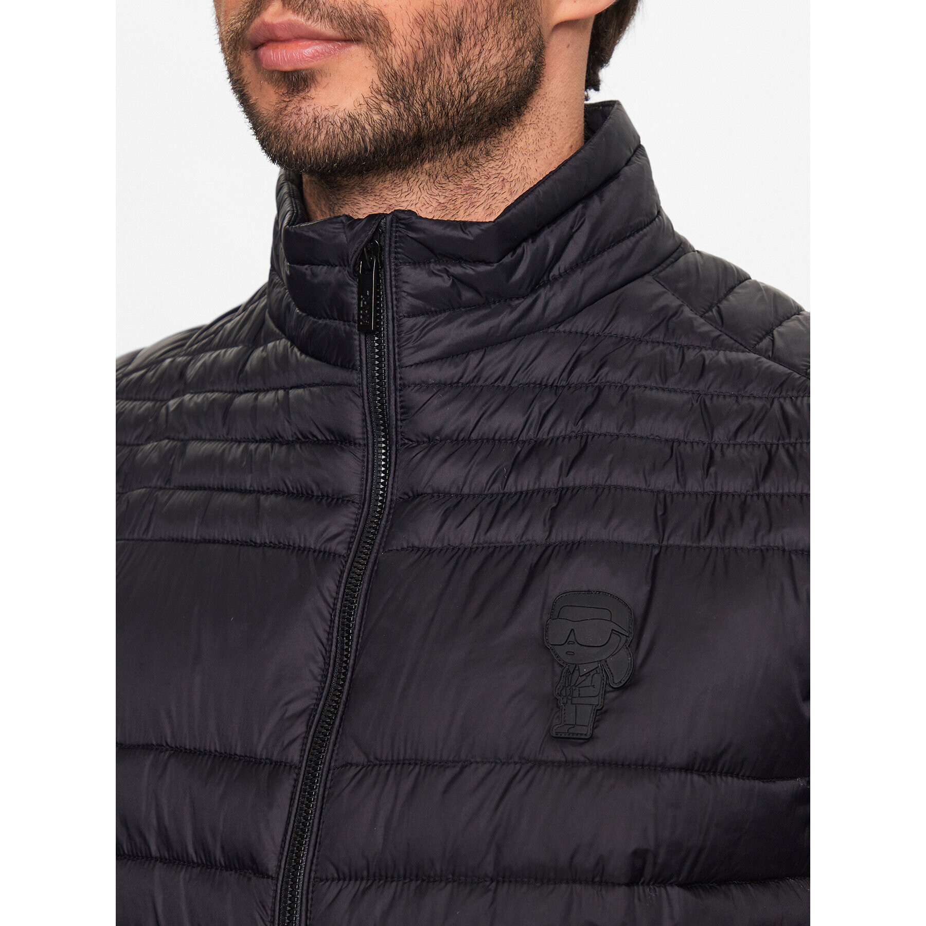 KARL LAGERFELD Елек 505401 533591 Черен Regular Fit - Pepit.bg