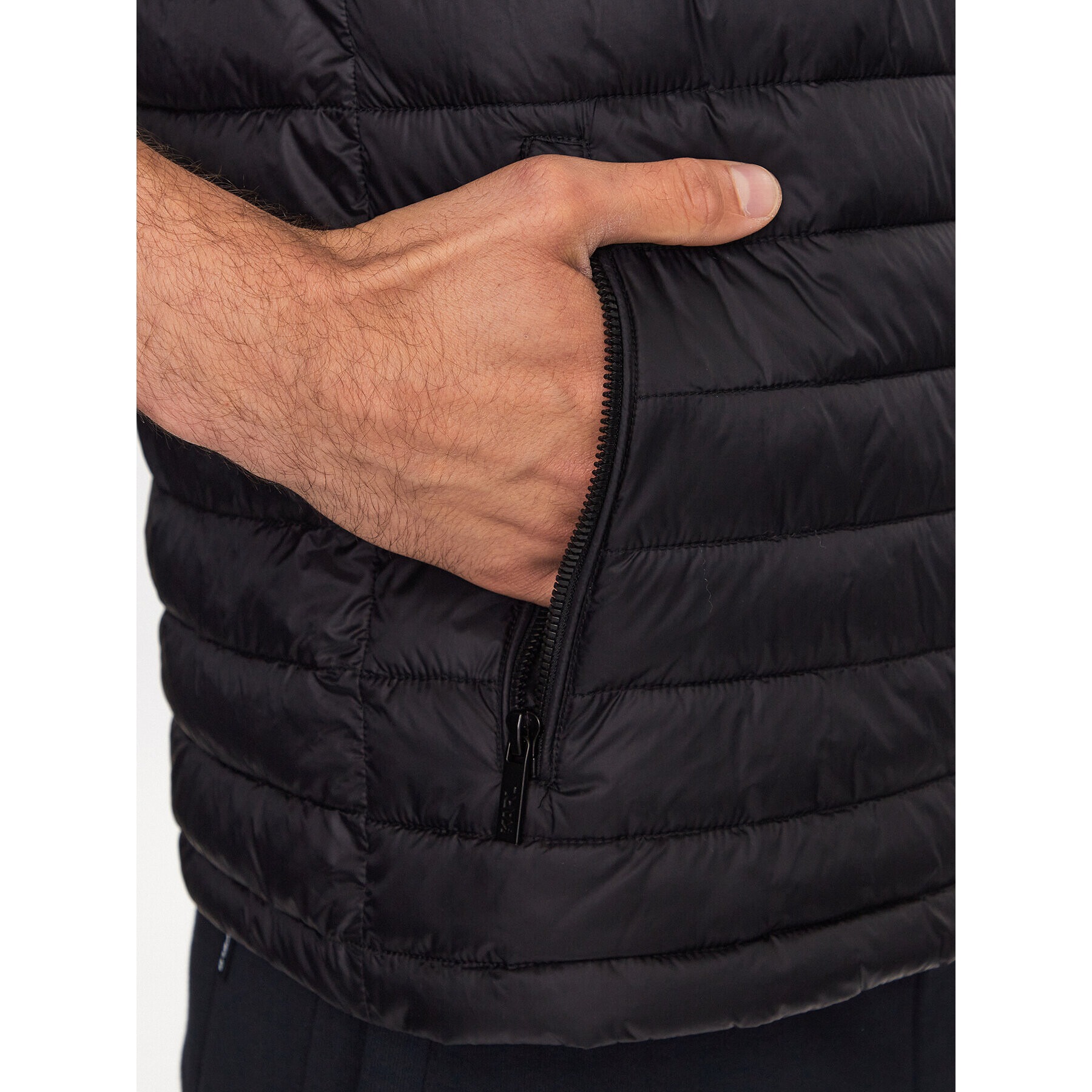 KARL LAGERFELD Елек 505401 533591 Черен Regular Fit - Pepit.bg