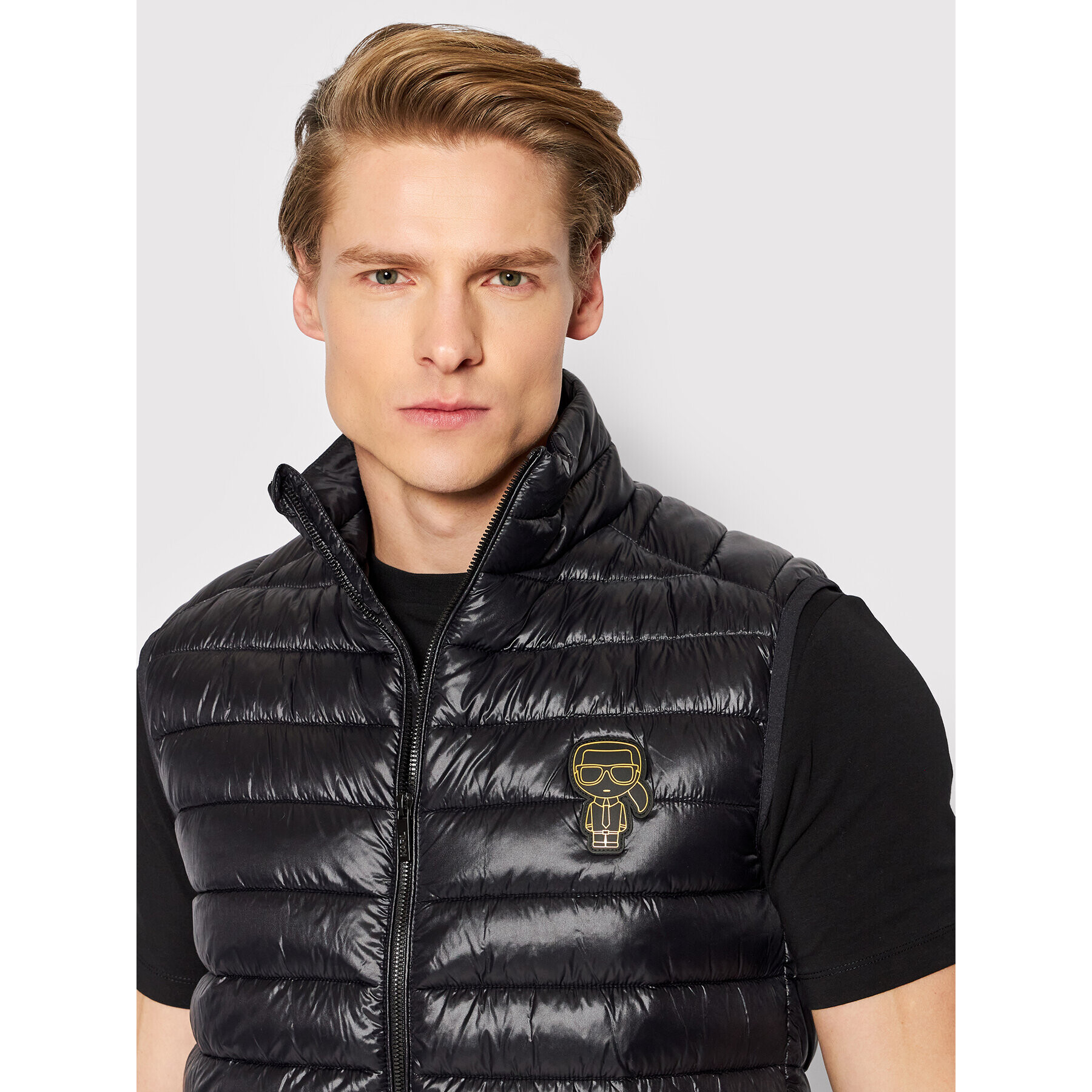 KARL LAGERFELD Елек Vest 505401 521590 Черен Regular Fit - Pepit.bg